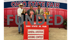 Wayne County 4-H Livestock Judging Team Special Trip Funding