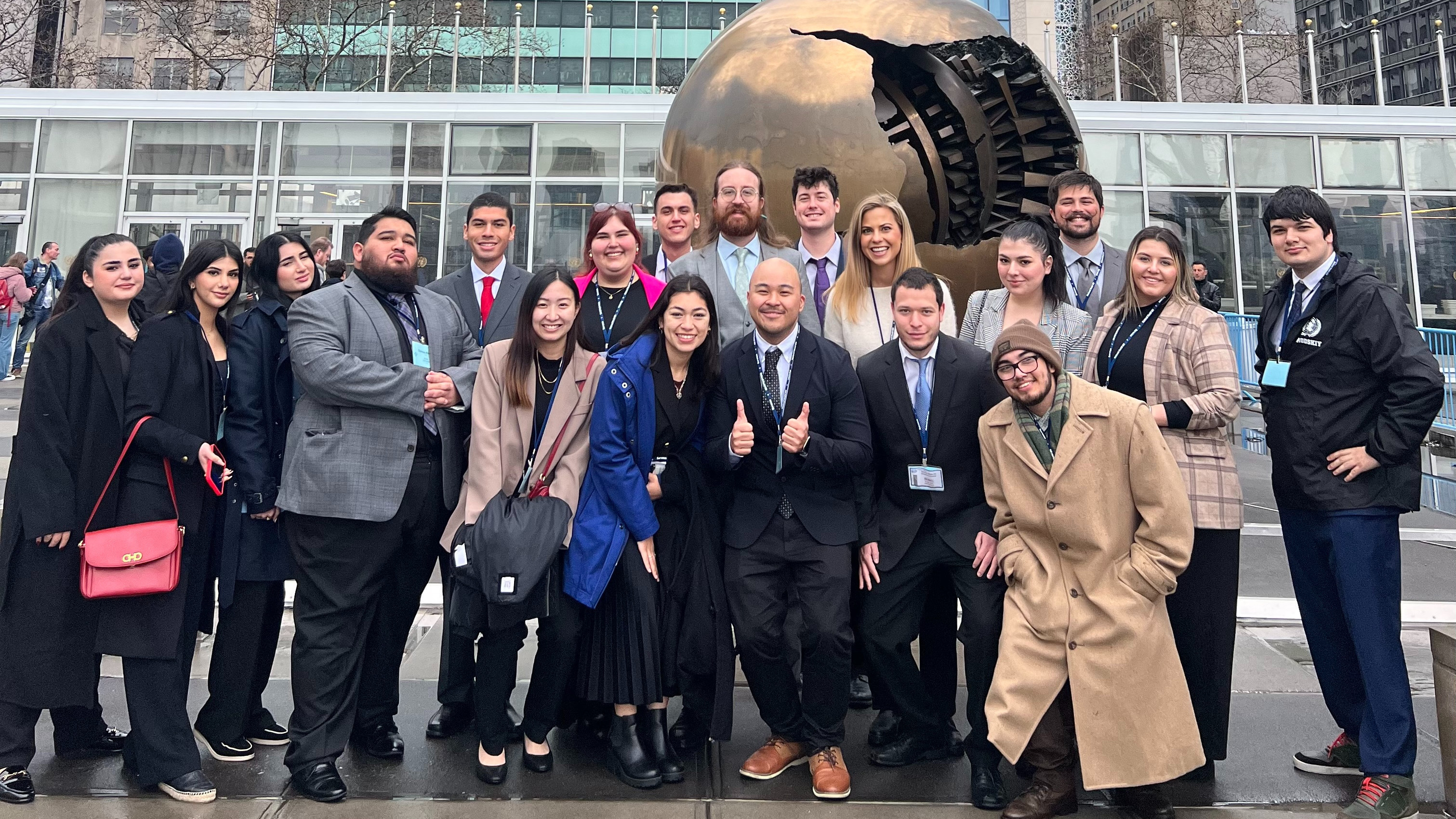 CSUN Model UN students represent global diplomacy at international conference.