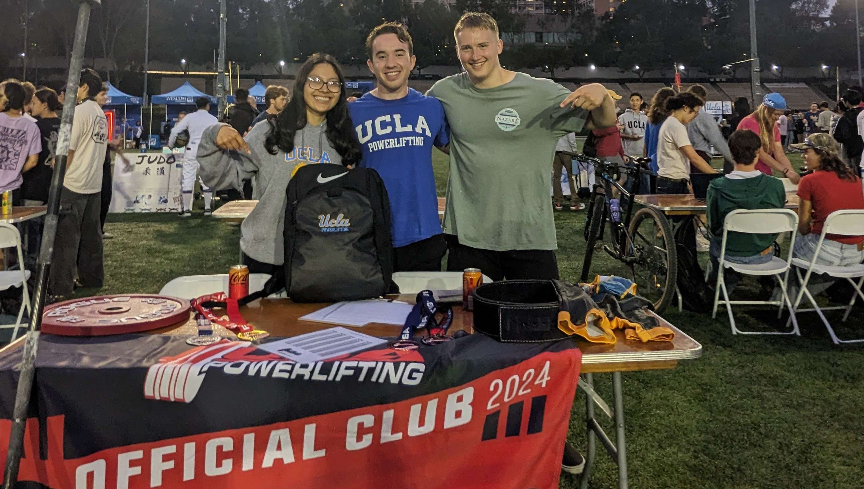 Tabling at Club Sports Fair