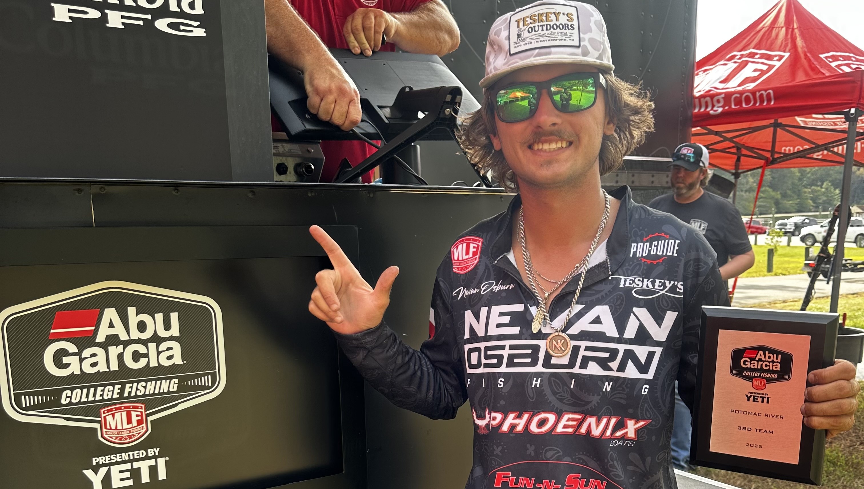 Nevan Osburn, Third place on the Potomac