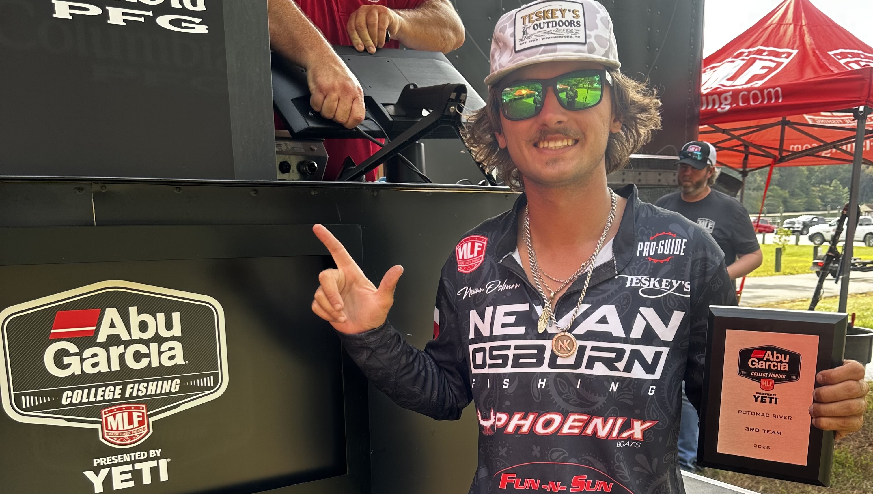 Nevan Osburn Placed 3rd on the Potomac River this past September