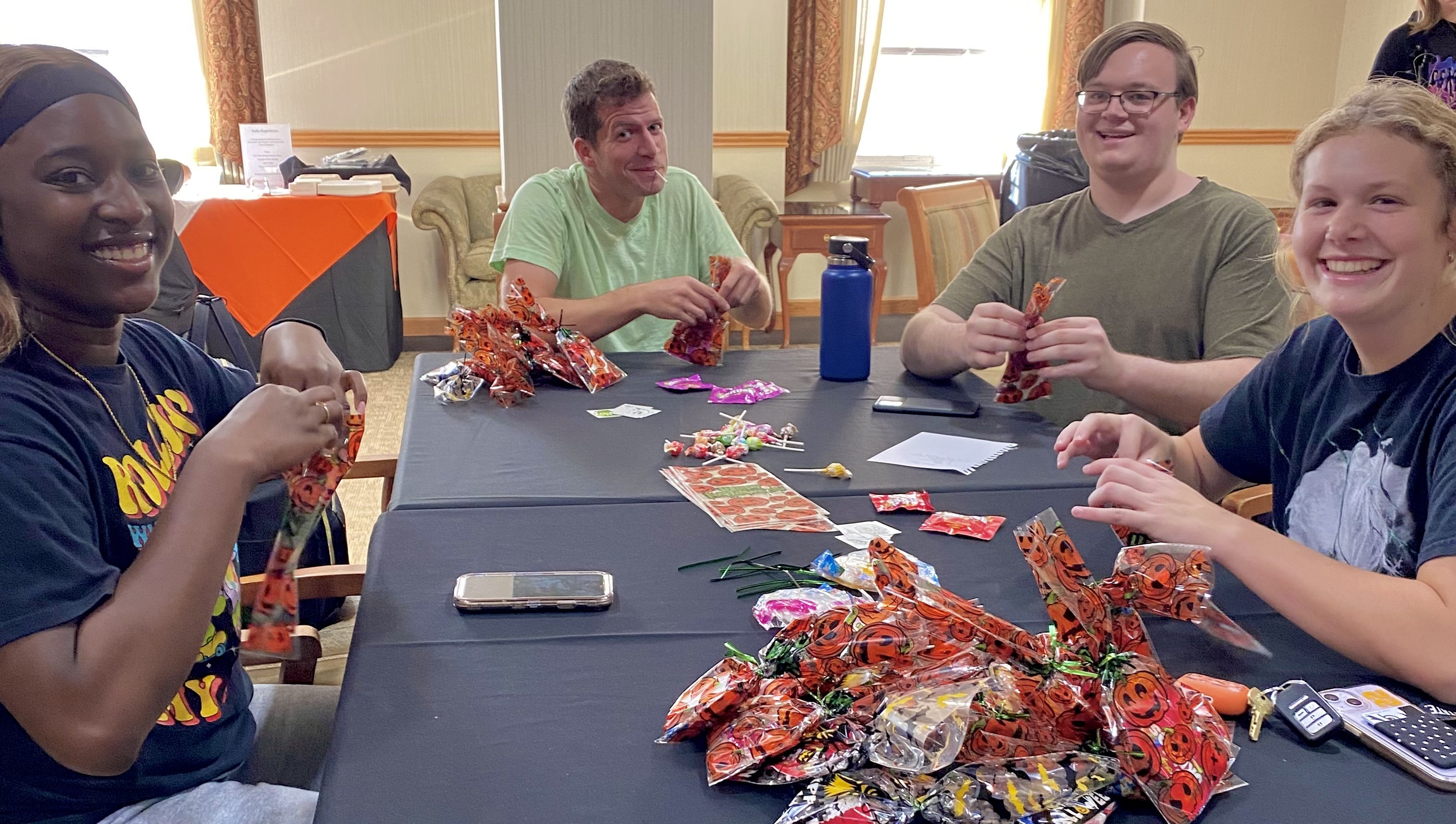 Prepping for Trunk or Treat Event