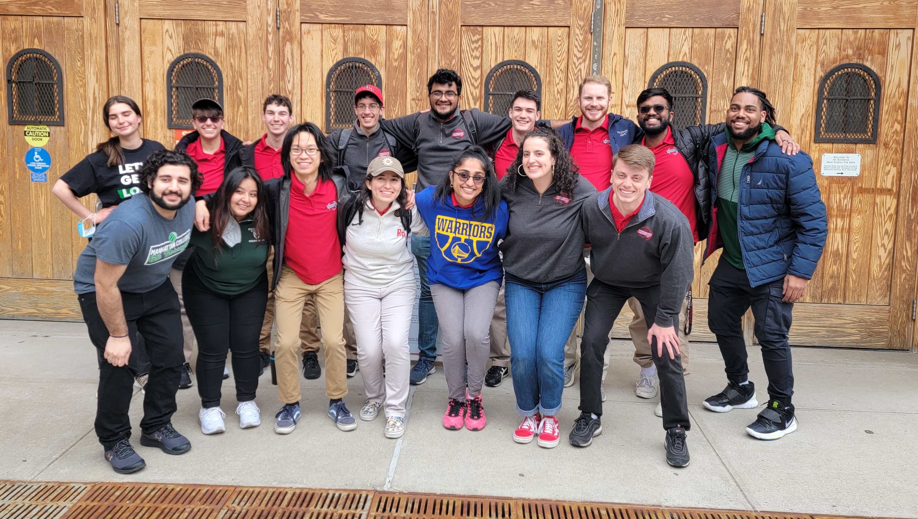 A group photo of Engineering Ambassador students.