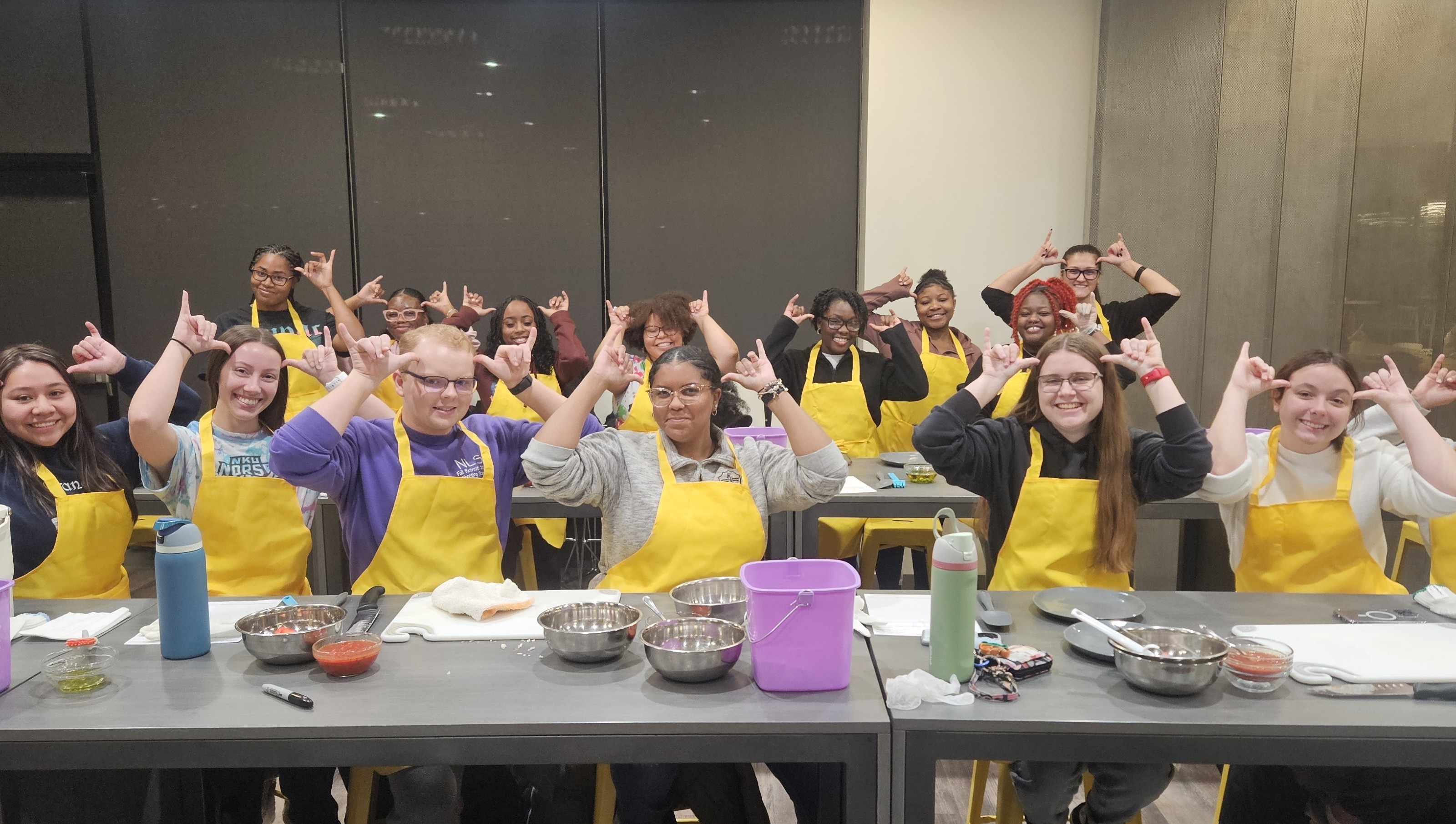 Healthly Pizza Night at the Teaching Kitchen