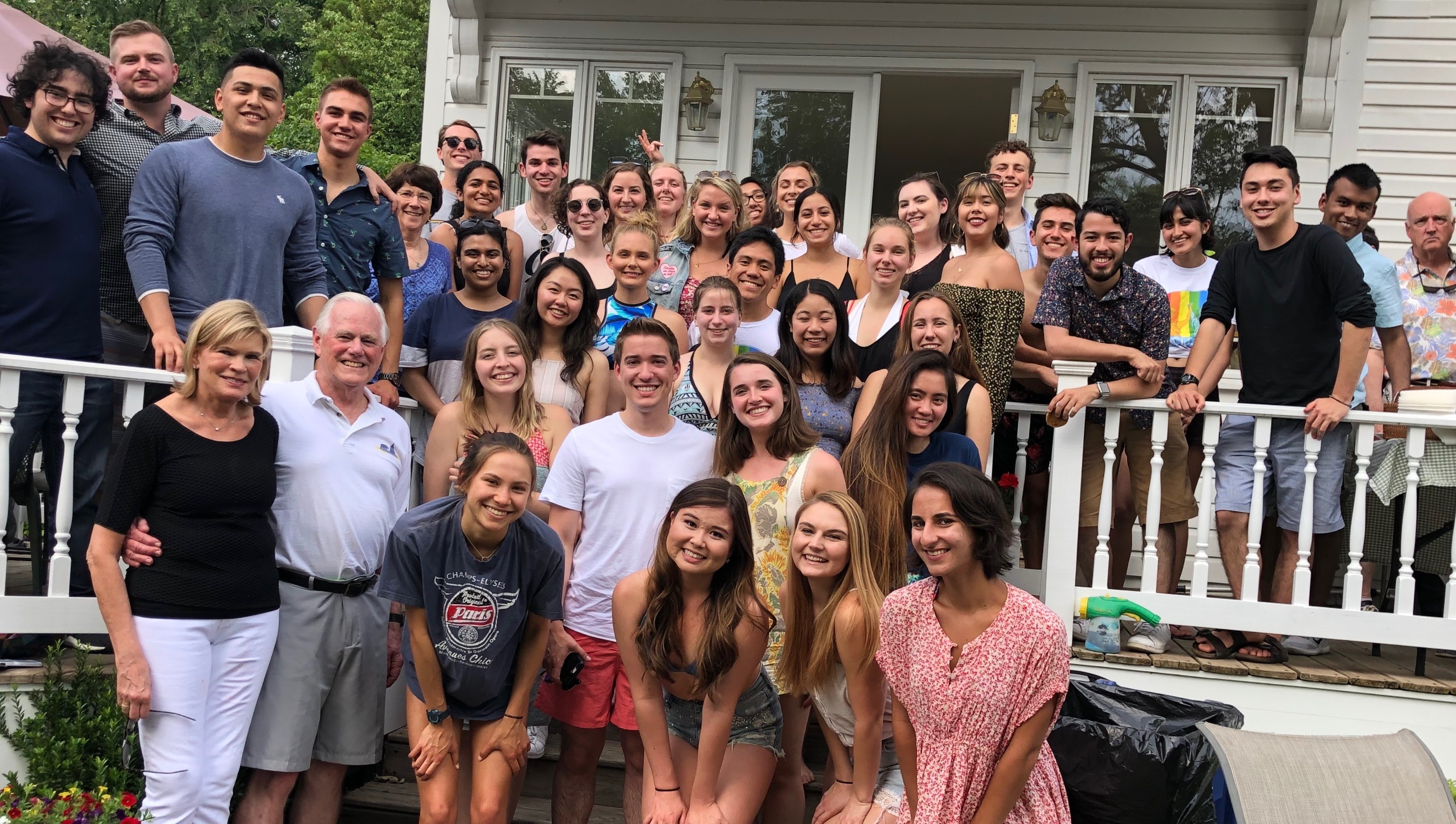 Former CITC Interns with Cal Alumni