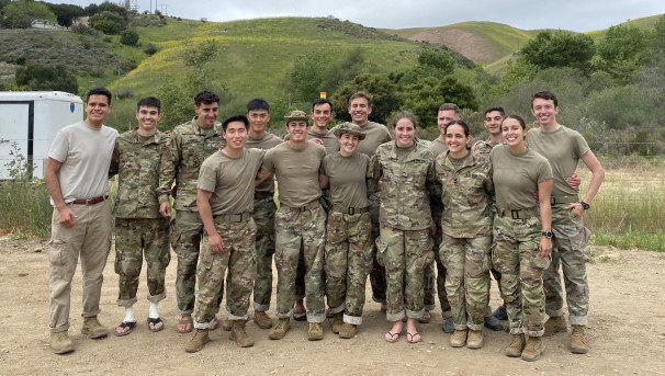 UCSB 2023 ROTC Bataan Marathon Team Image