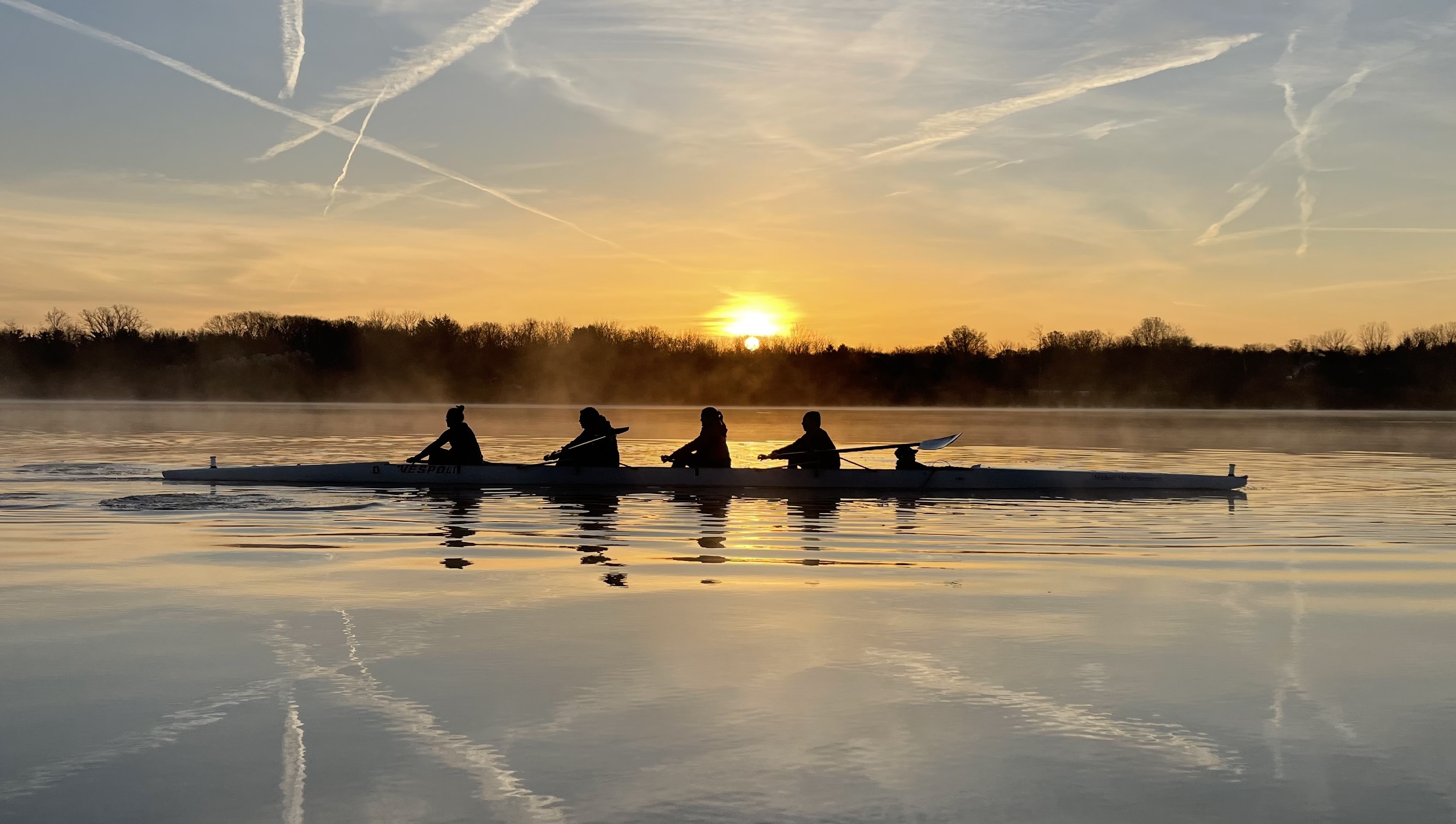 Group of Ohio State crew club team members