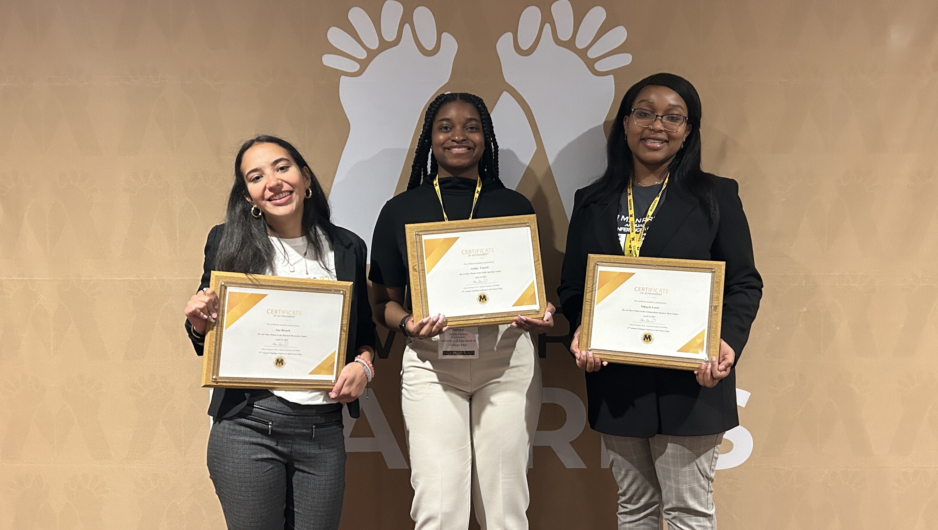 Contest Winners at the MANRRS 37th Contest in April 2023