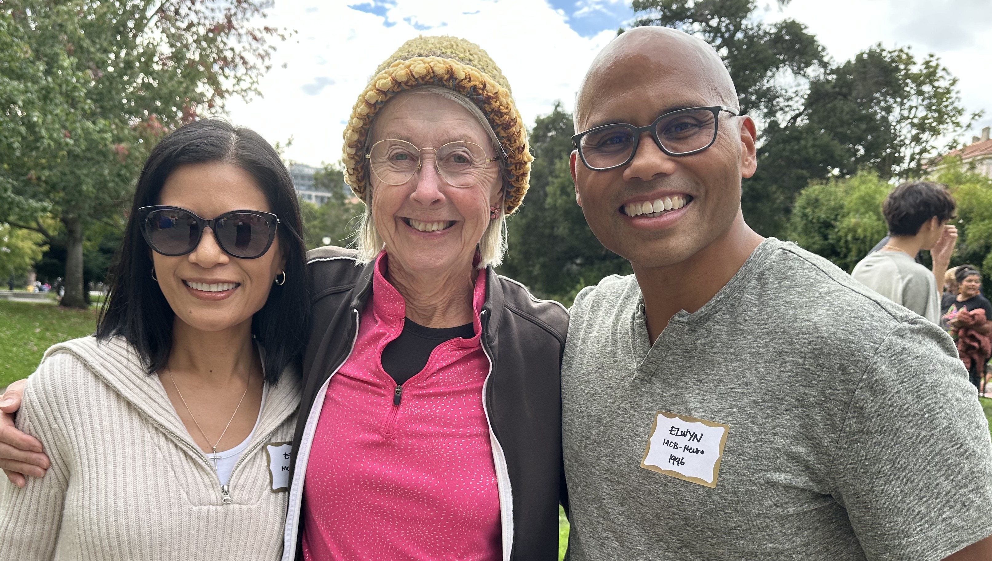BSP Director, Caroline Williams, and Co-founder, John Matsui at fall semester kickoff event.