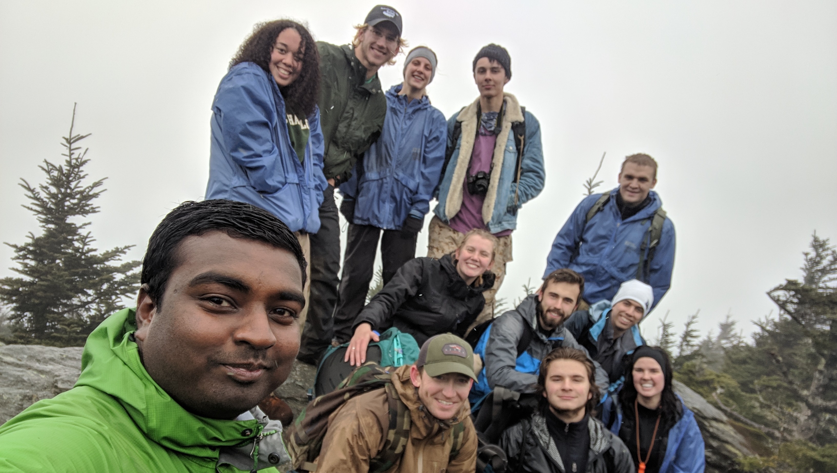 Foundations Students in the Highlands