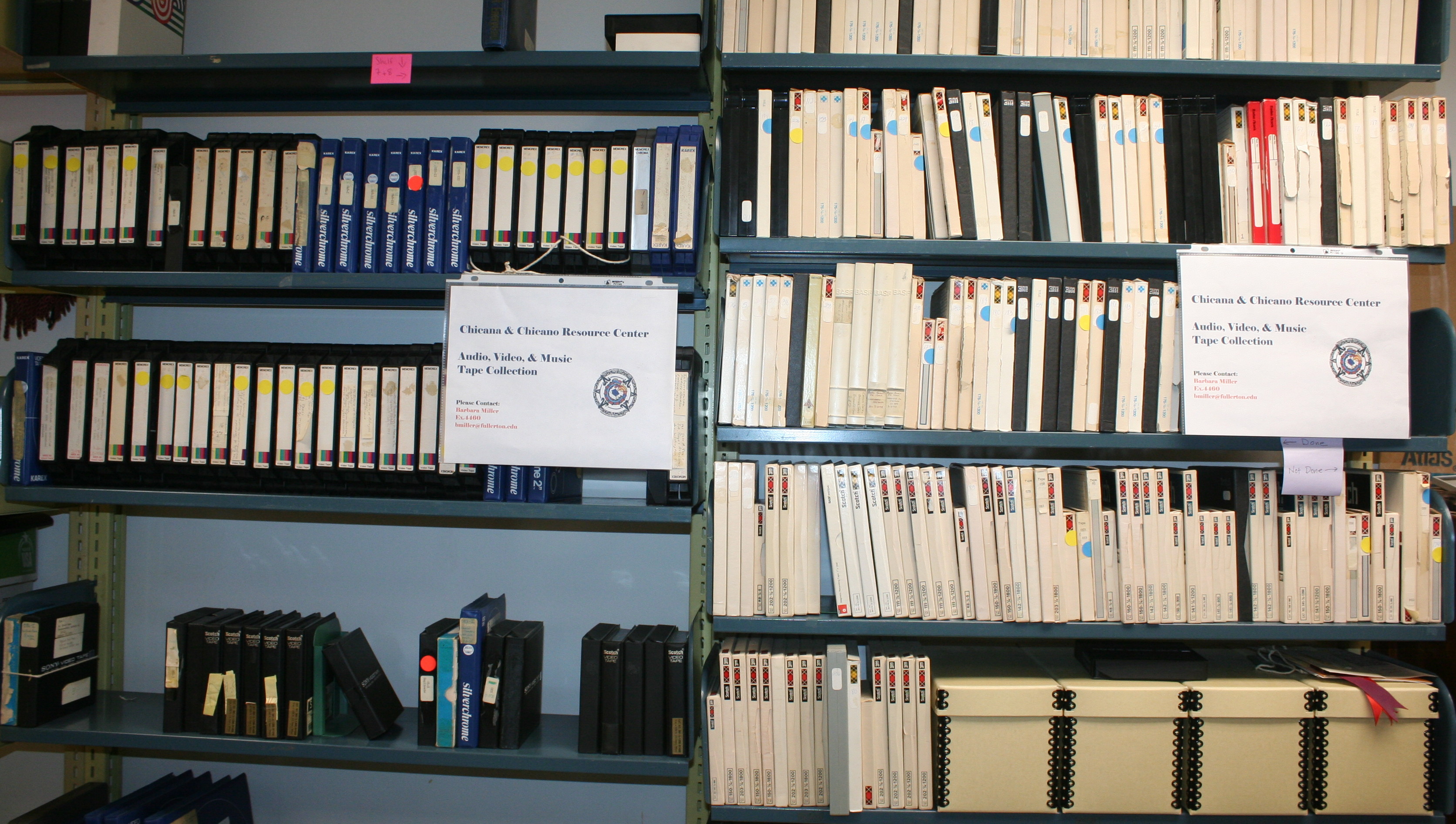 Chicano & Chicana Resource Center multimedia collection