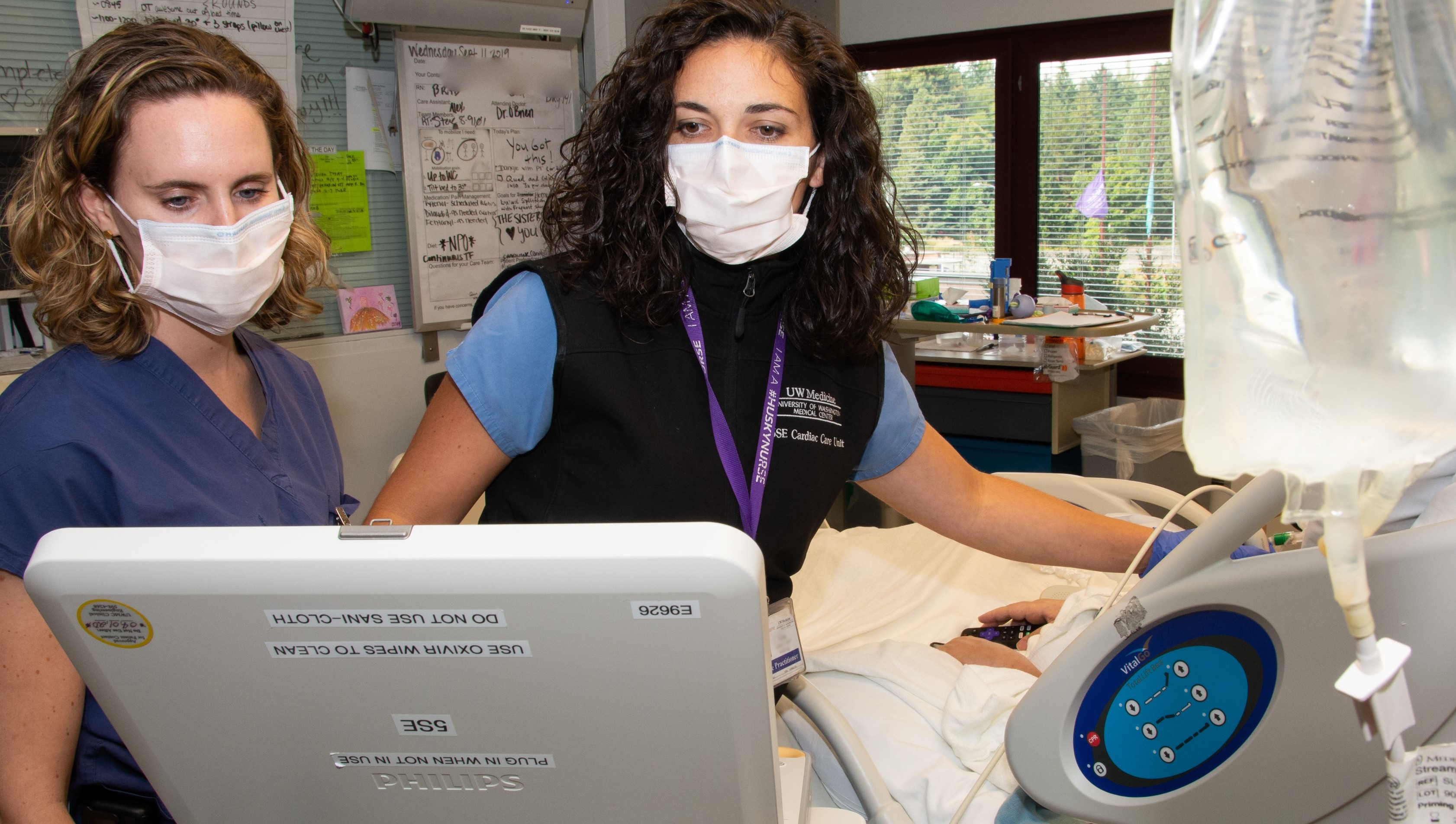 School of Nursing Student at Clinical