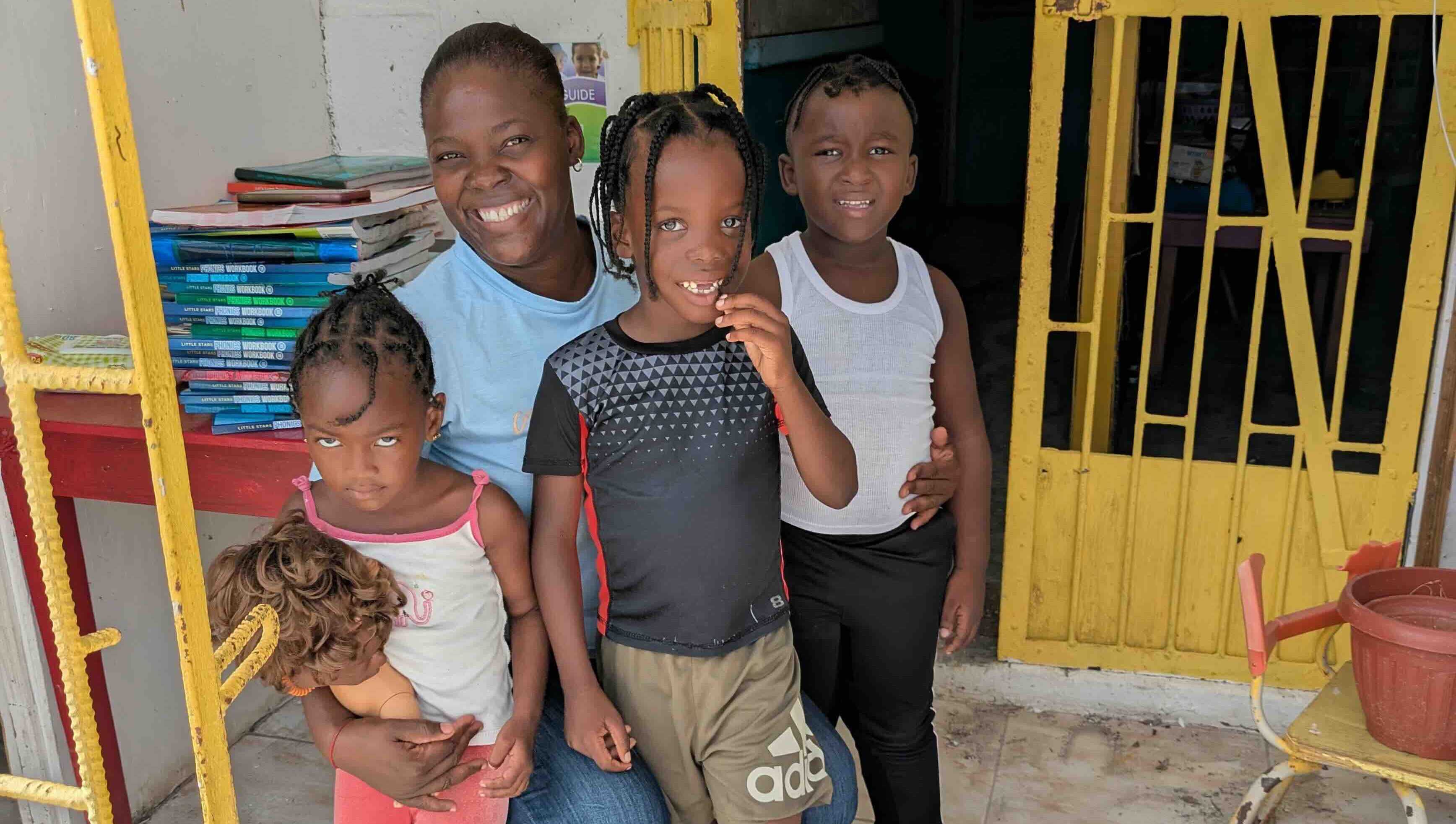 Ms Green ECI Director w kids