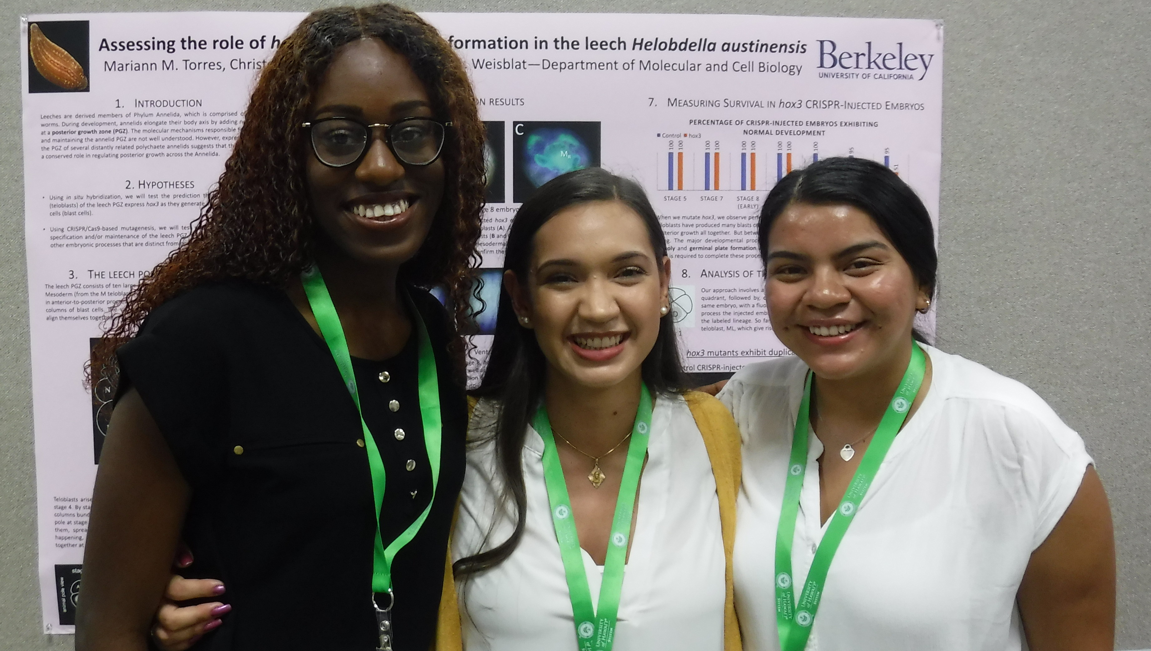 BSP members presenting research at a national science conference.