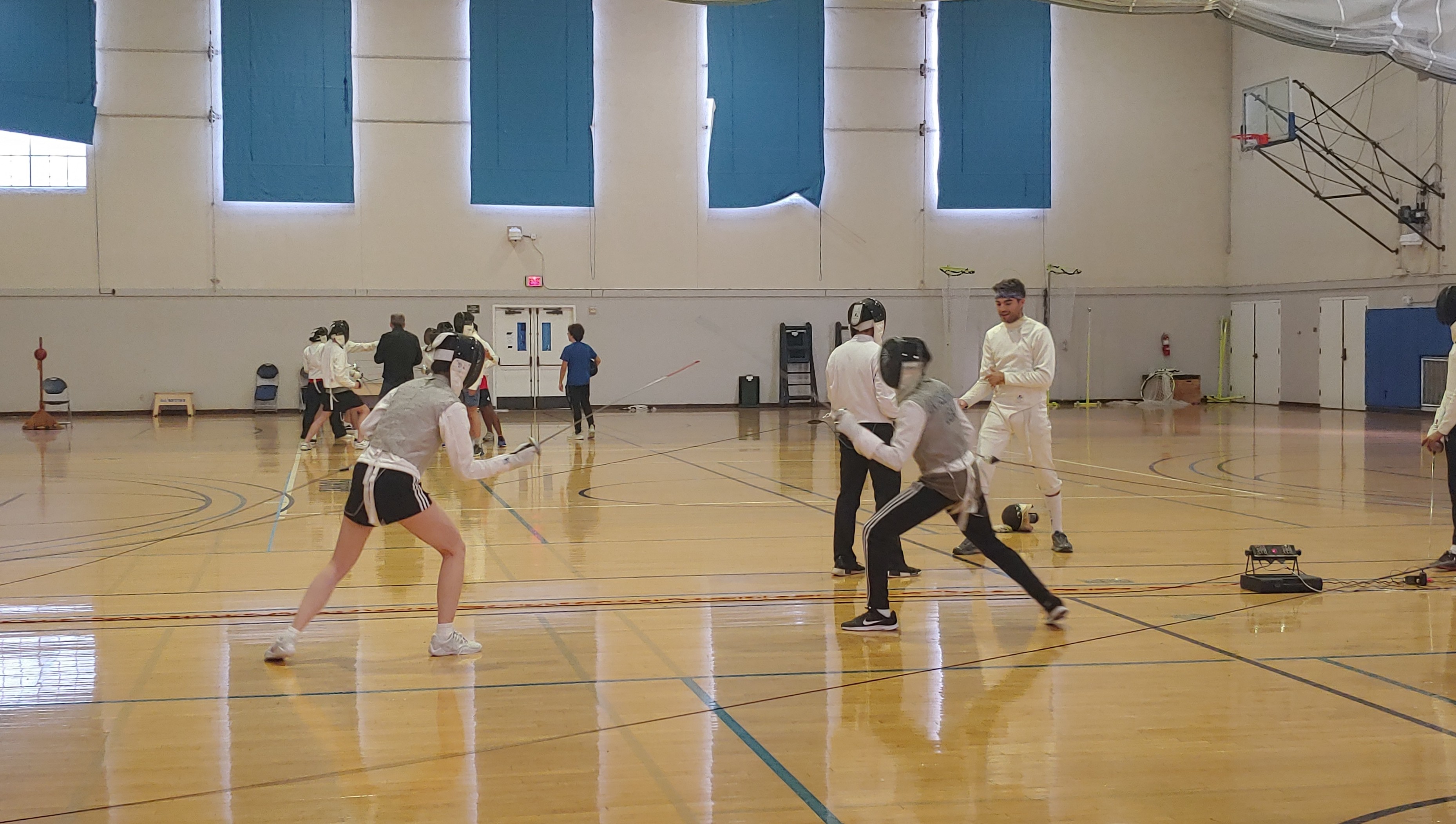 Fencing in the SAC at UCLA