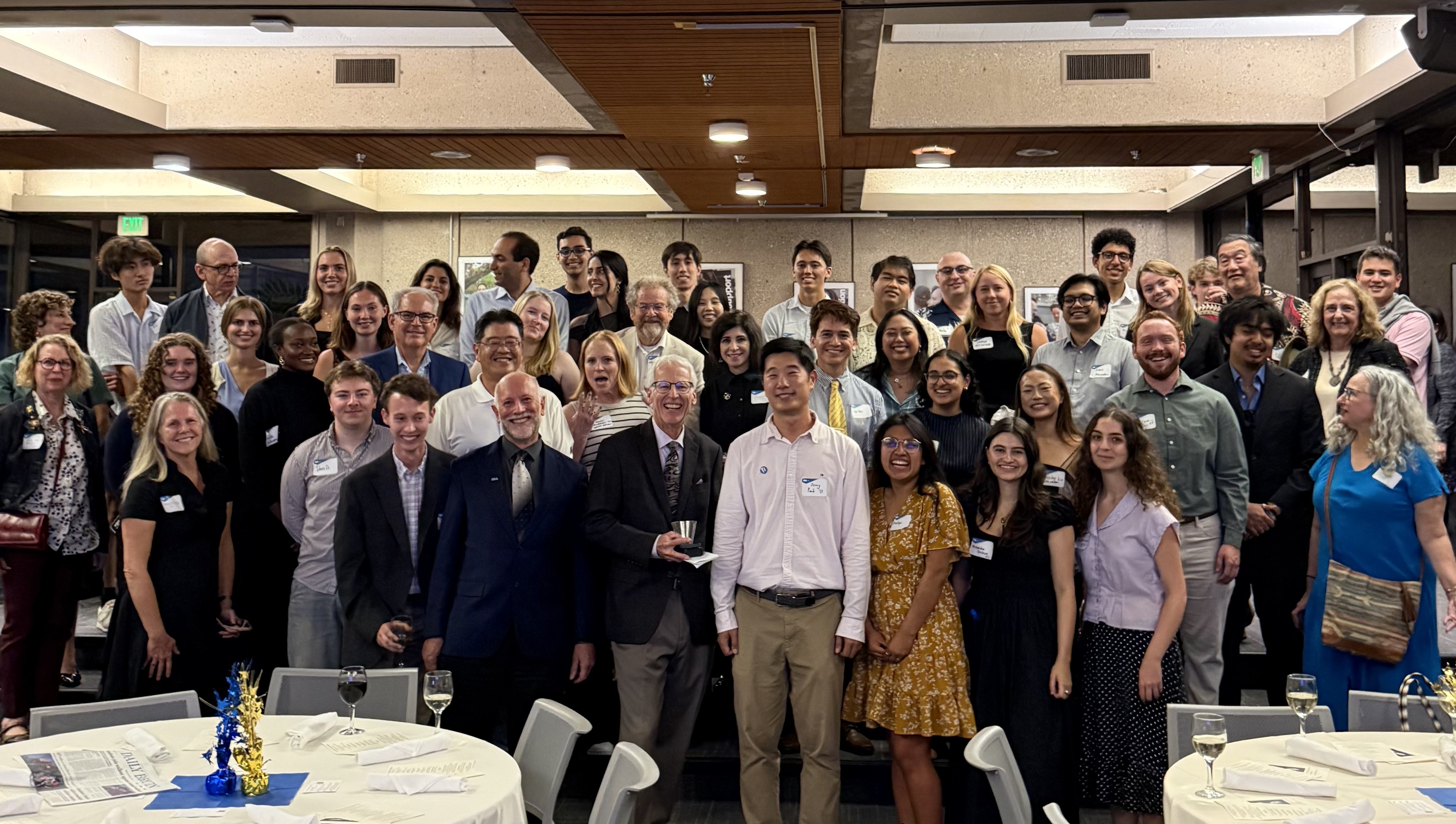 Daily Bruin students and alums joined to celebrate our Alumni of the Year at the reunion.