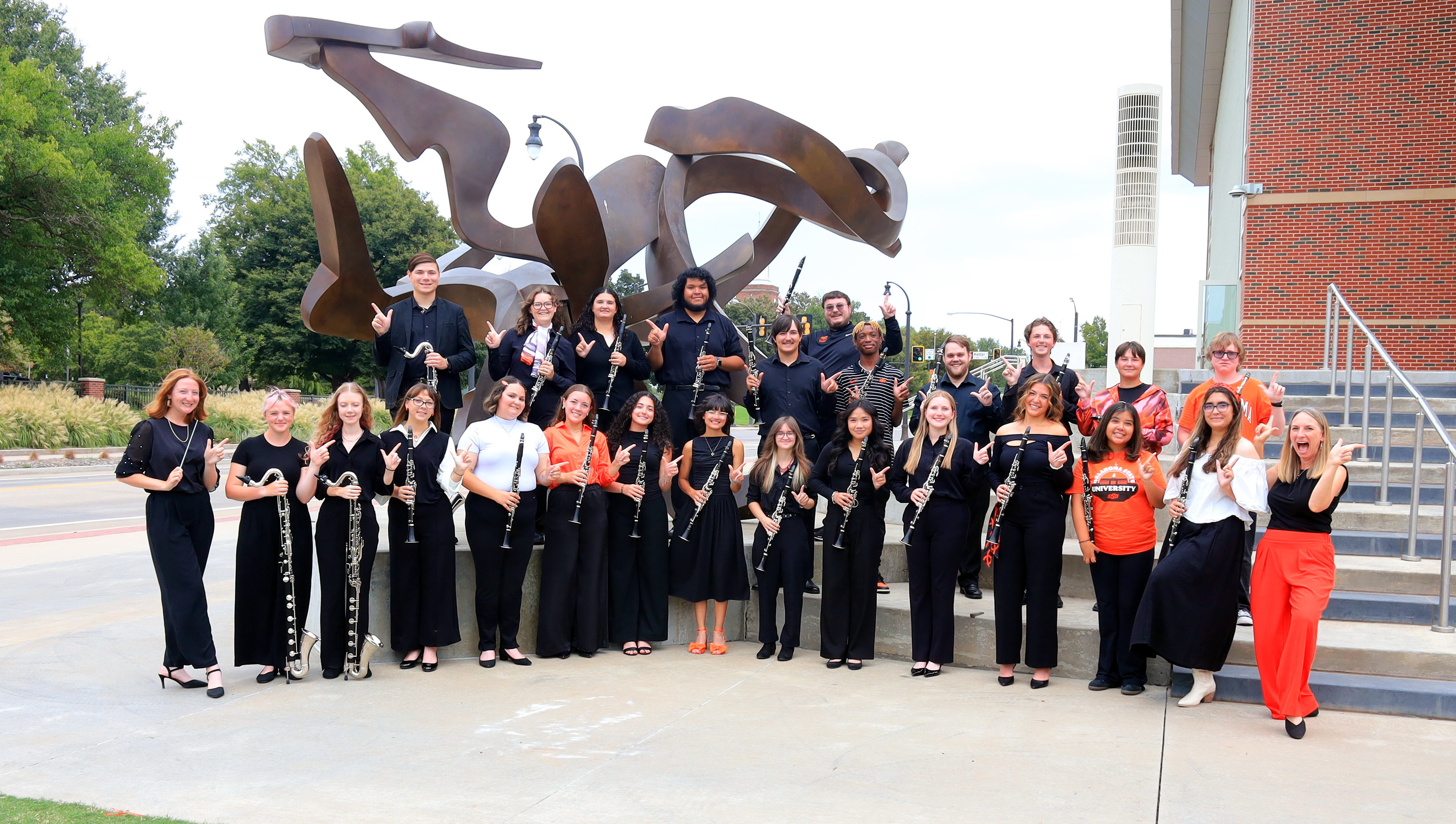 Go Pokes OSU Clarinet Ensemble
