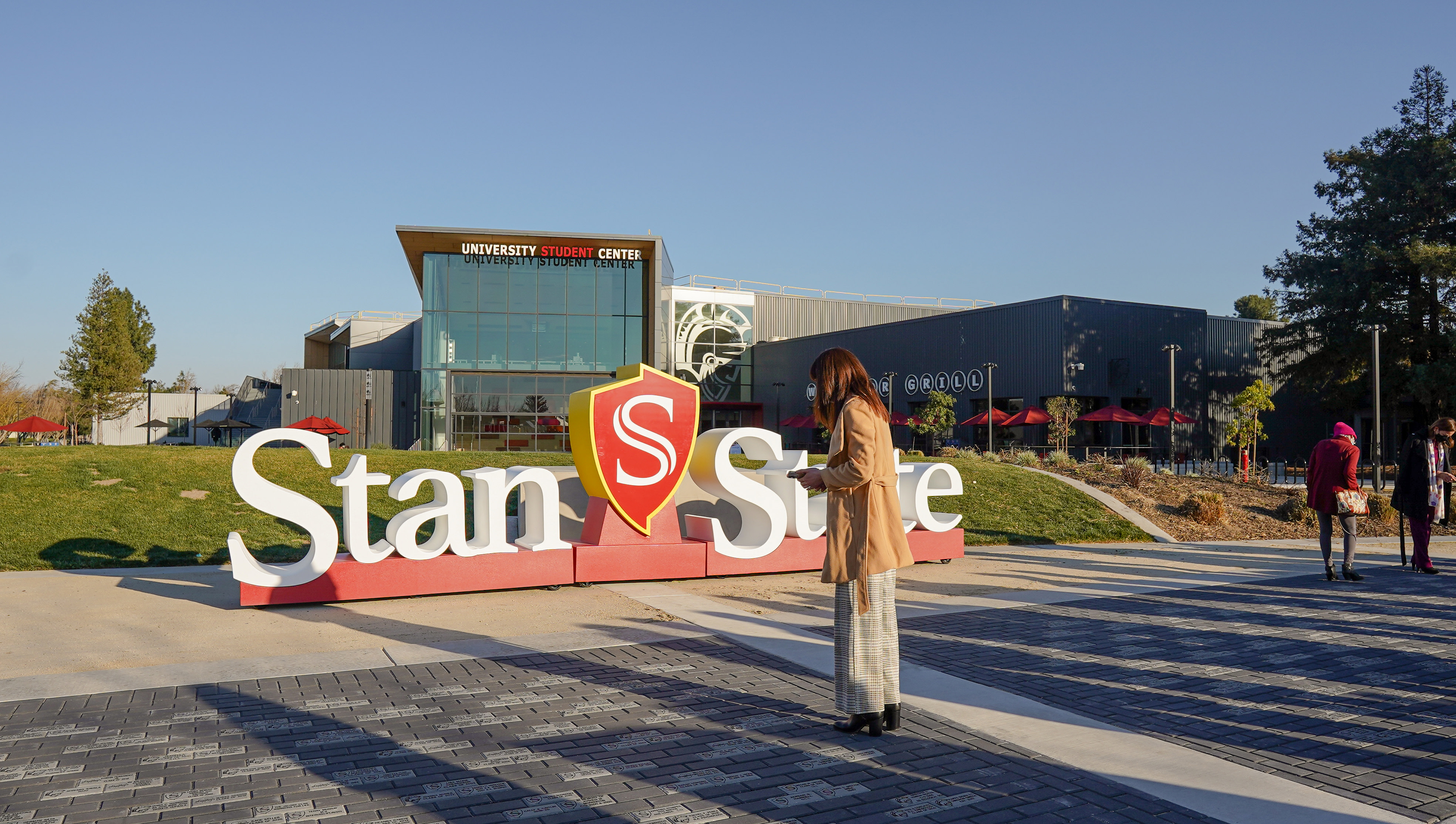 Stan State Alumni Brick Plaza