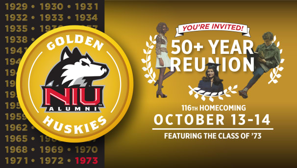 NIU Golden Huskies 1973 Class Gift Fundraiser Image