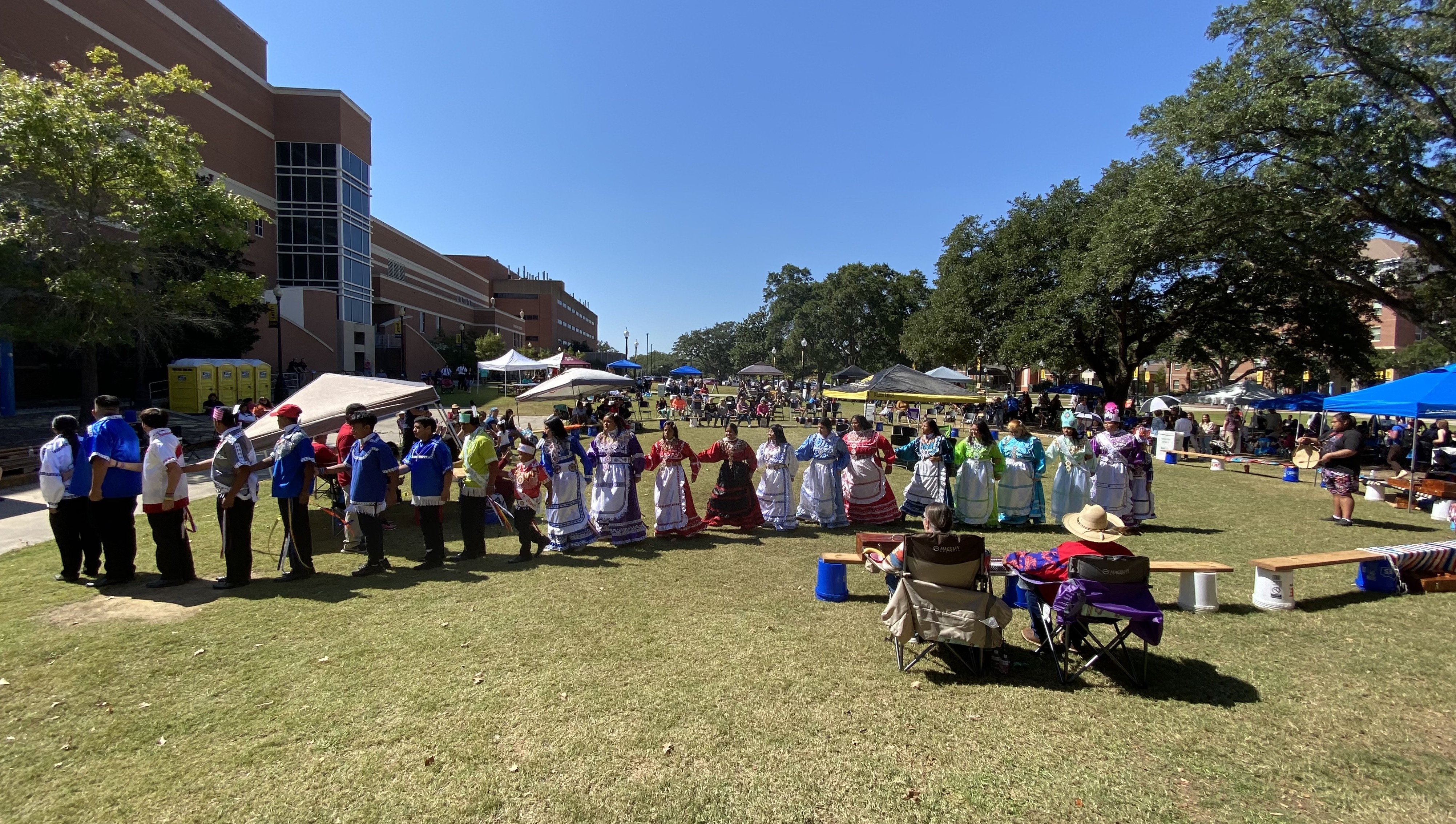 Social Dancing at the Southern Miss Powwow