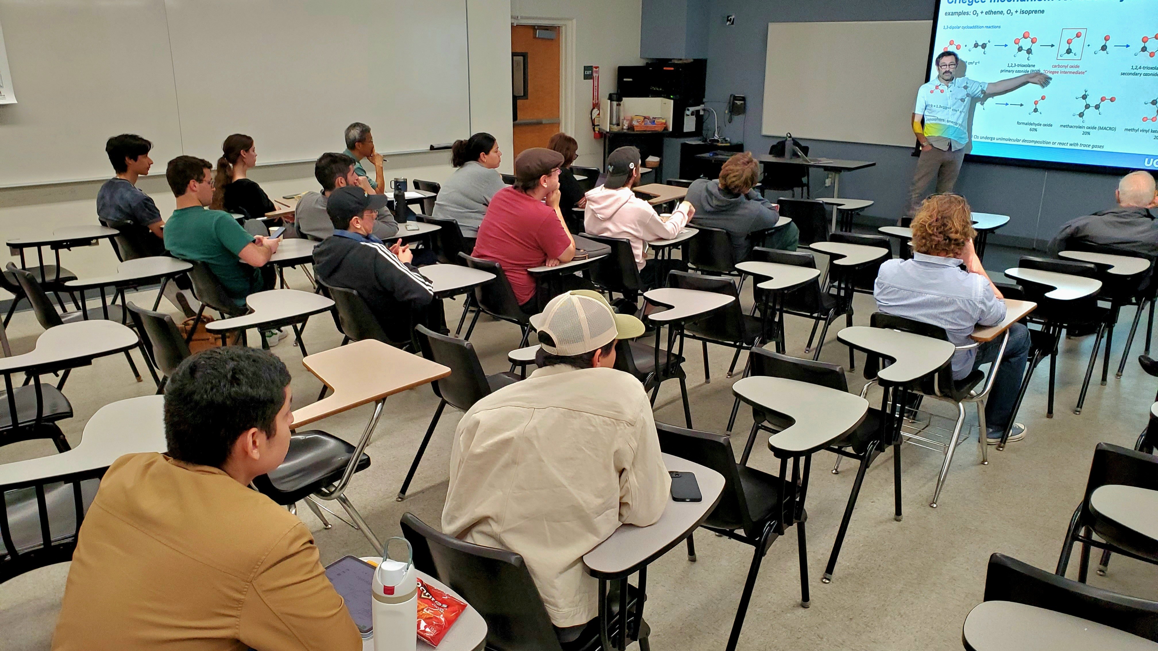 Chemistry and Biochemistry Visiting Speaker Series lecture on microdroplet reaction chemistry.