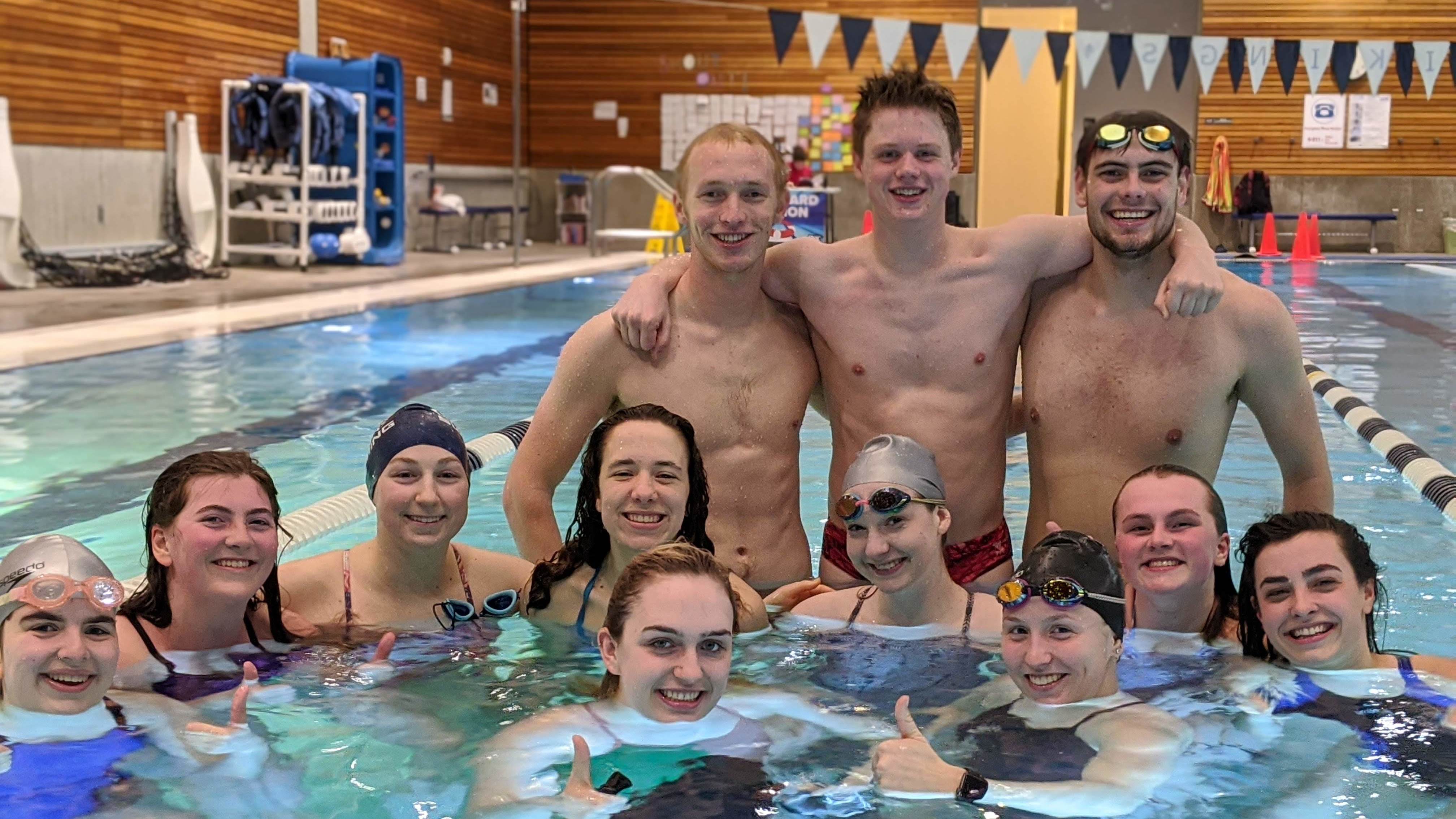 WWU Give Day 2021 WWU Swim Team