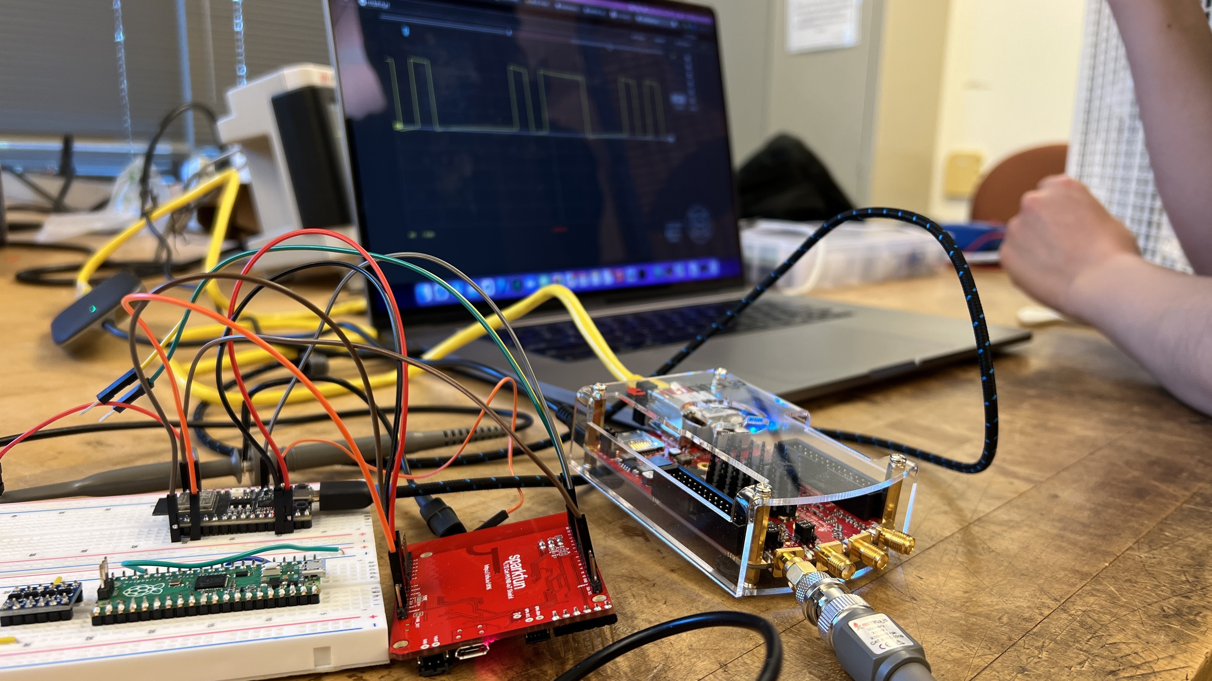 Debugging using Oscilloscope