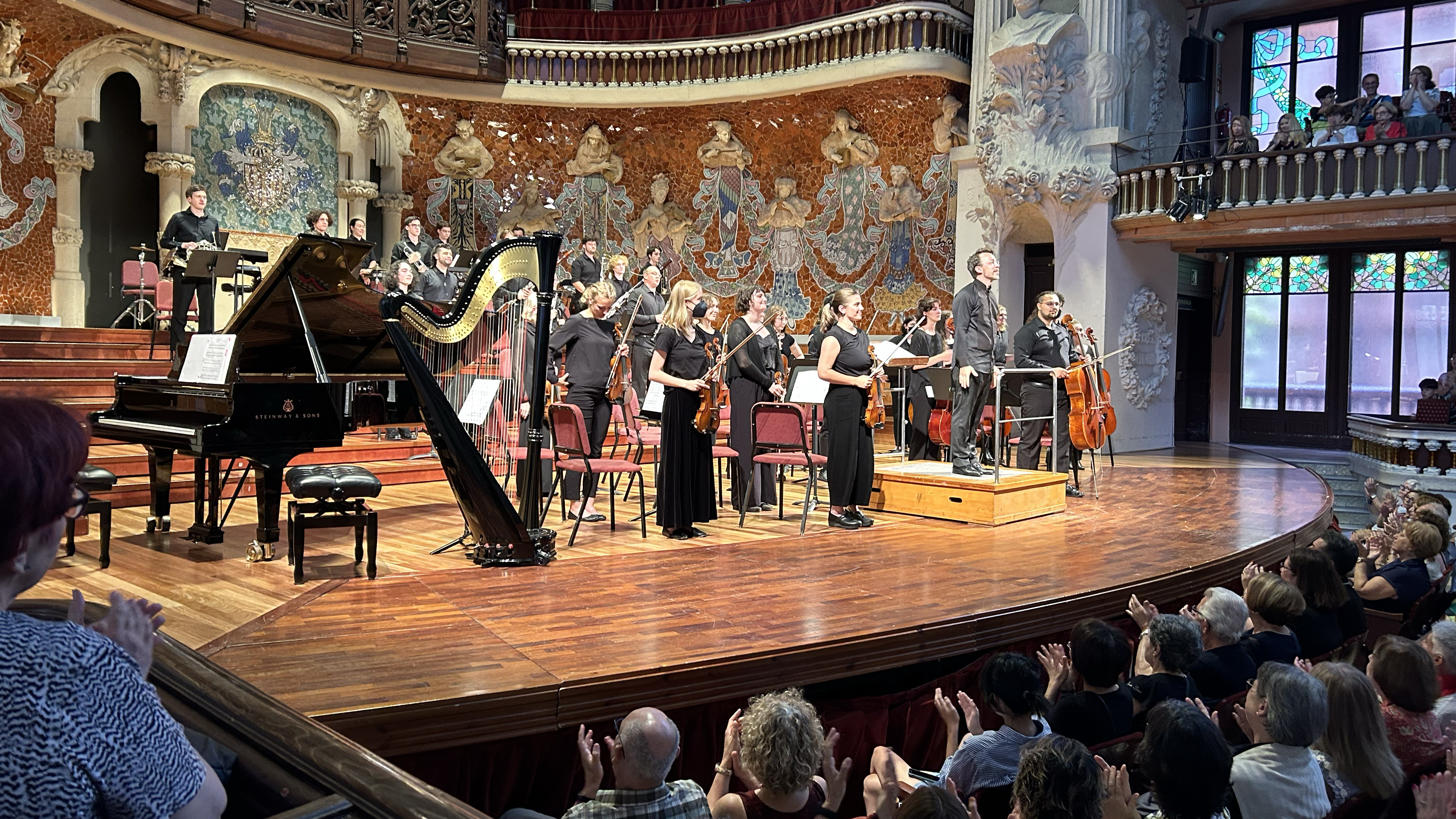 WSO at the Palau de la Música Catalana - Barcelona, Spain