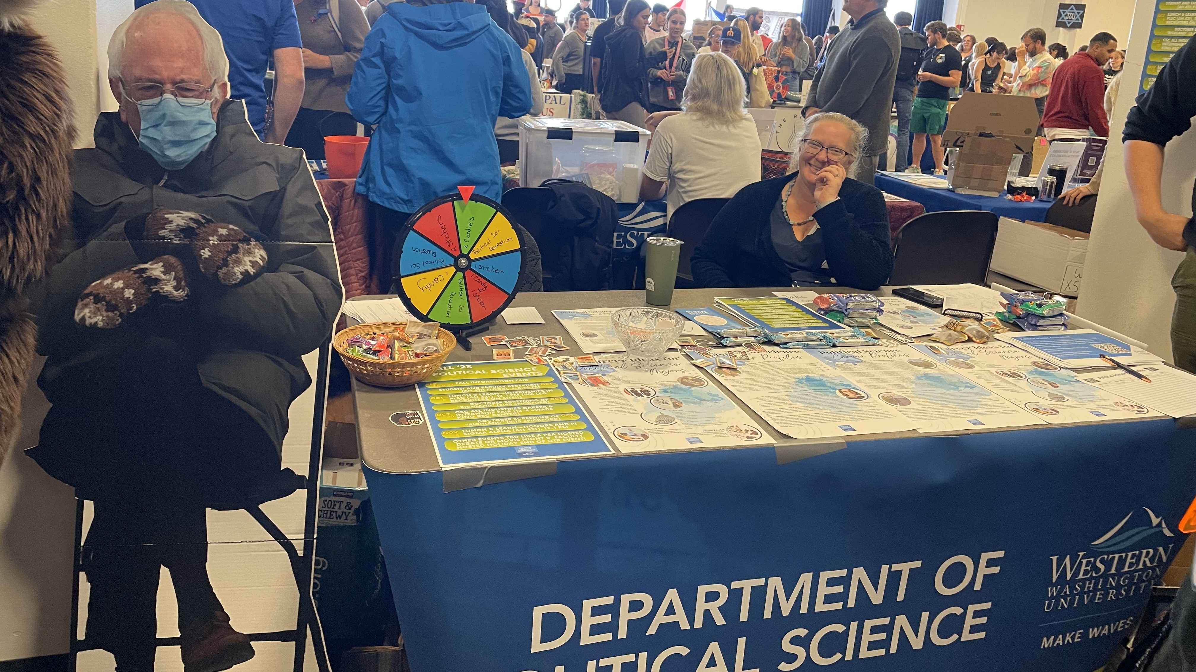 PLSC at the Student Information Fair