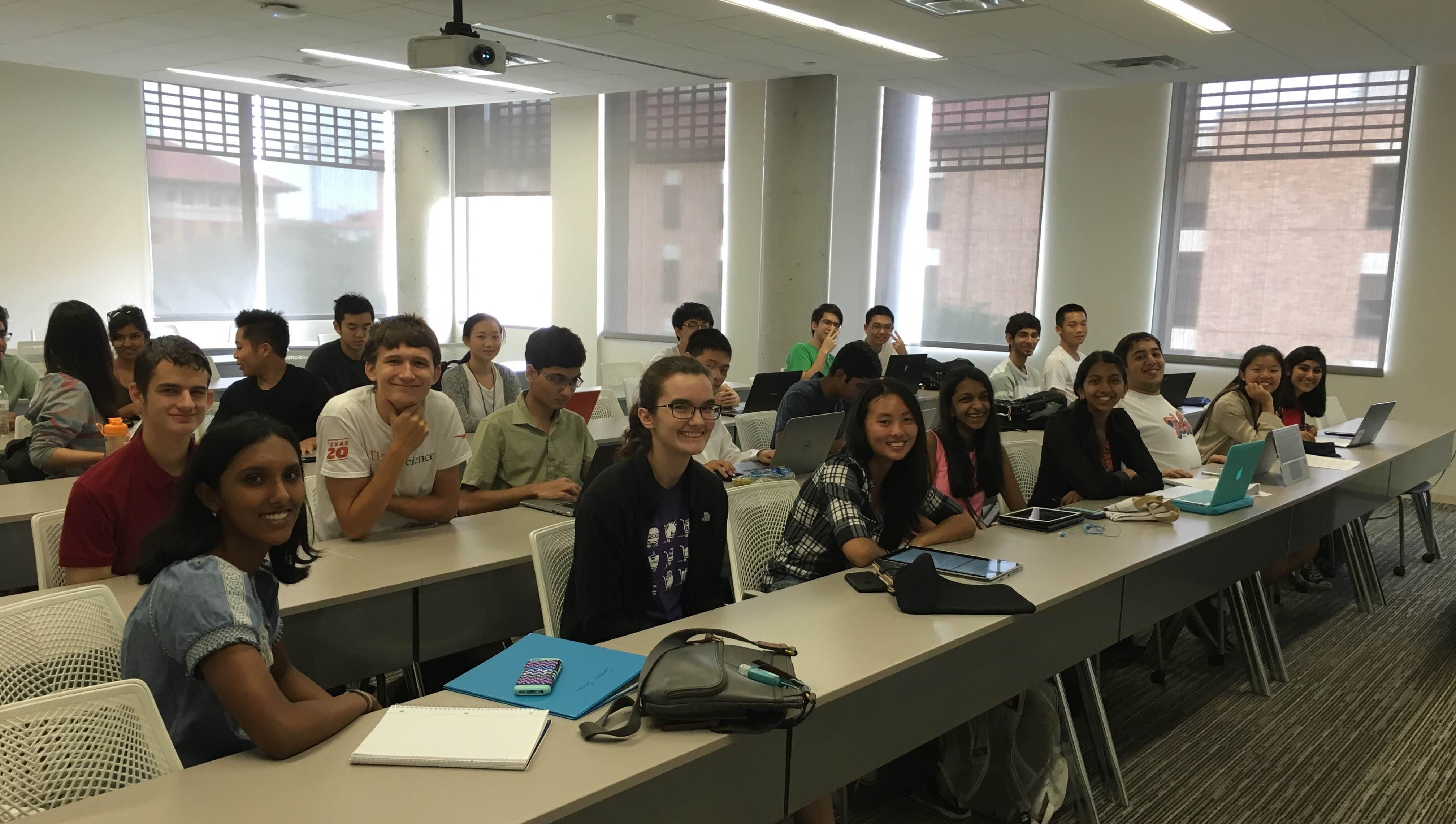 Turing Scholars Students in the Classroom