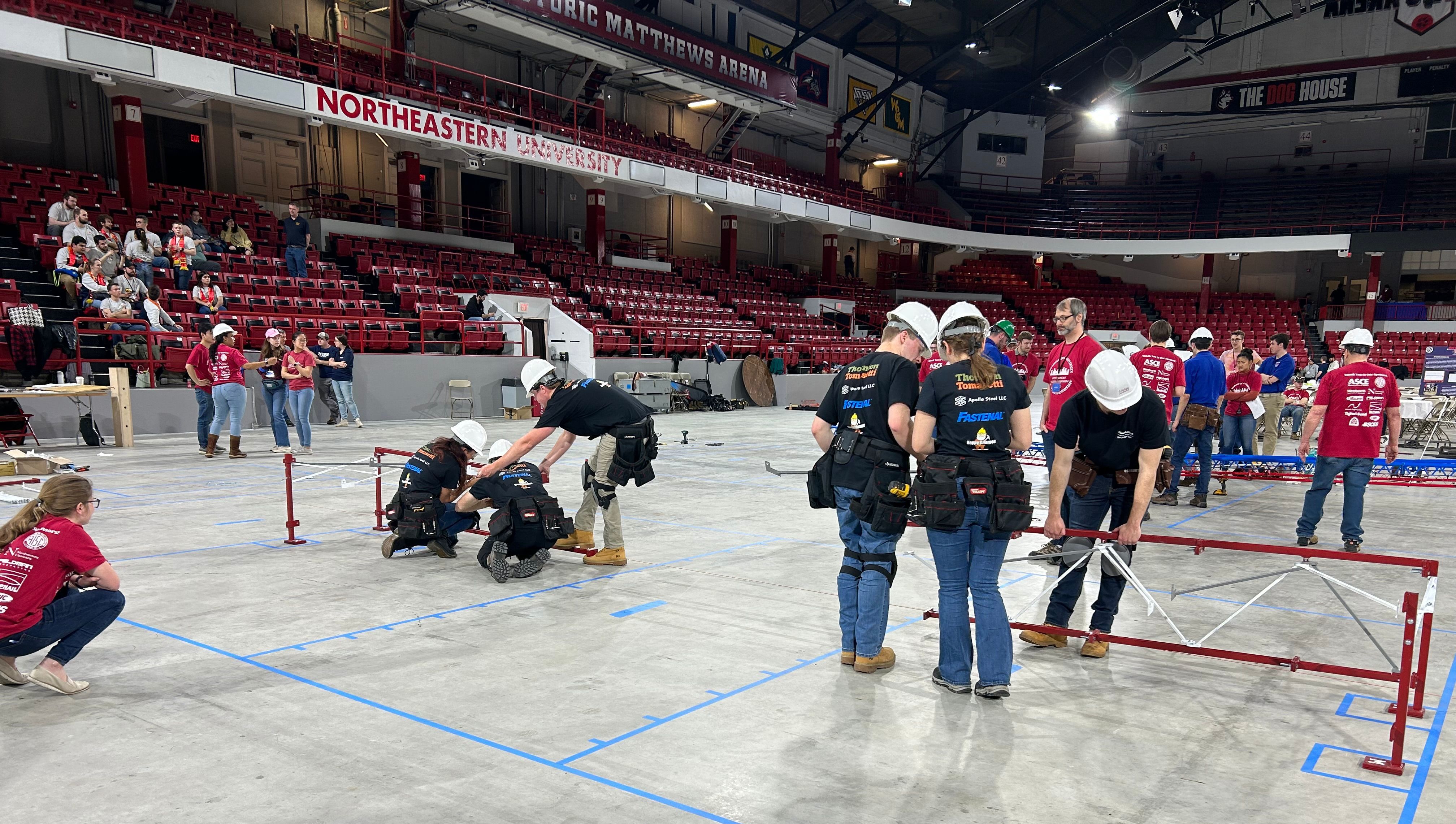UMass Amherst Foundation AISC Steel Bridge Competition Team 202324