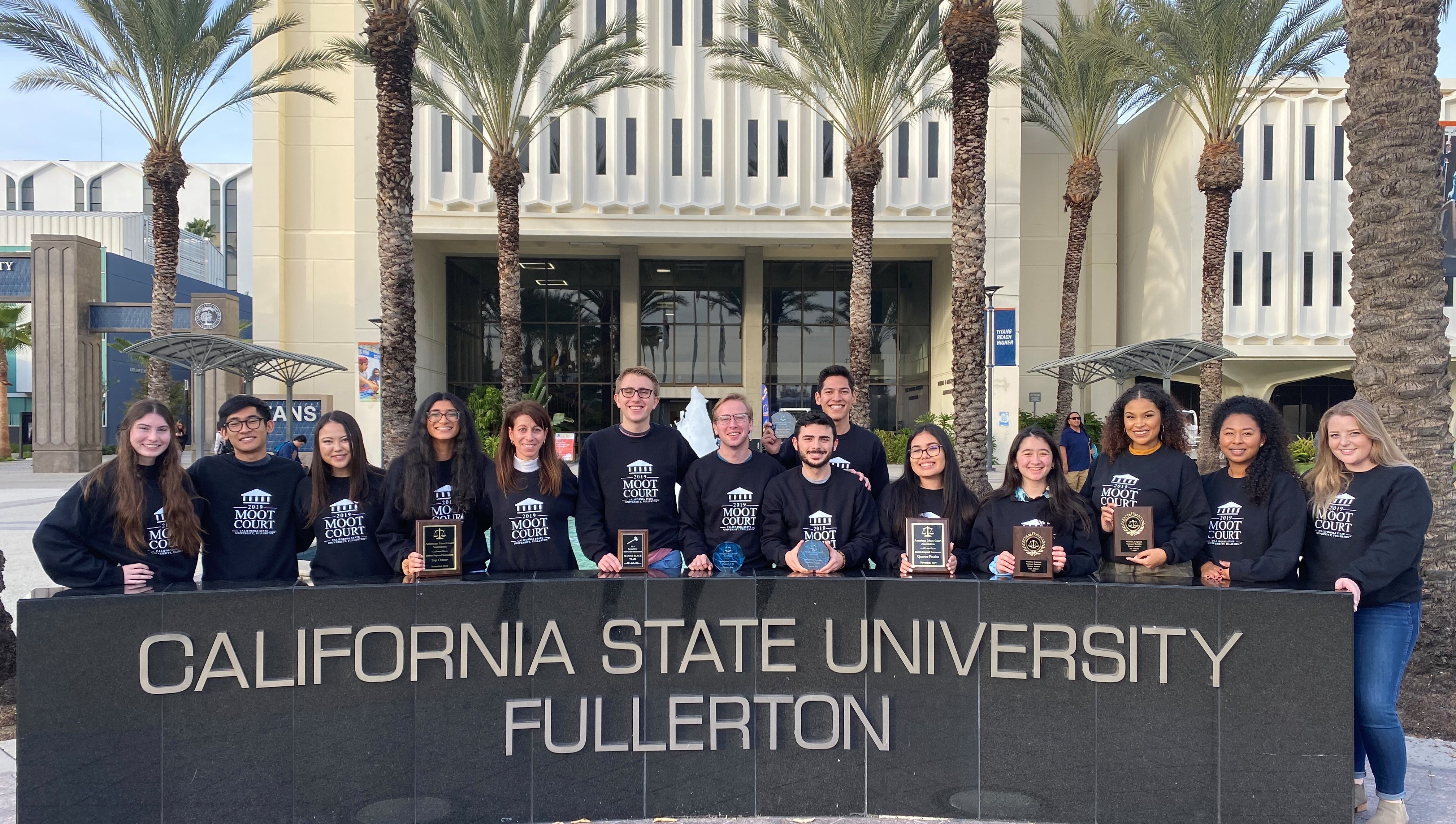 2019 CSUF Moot Court Team