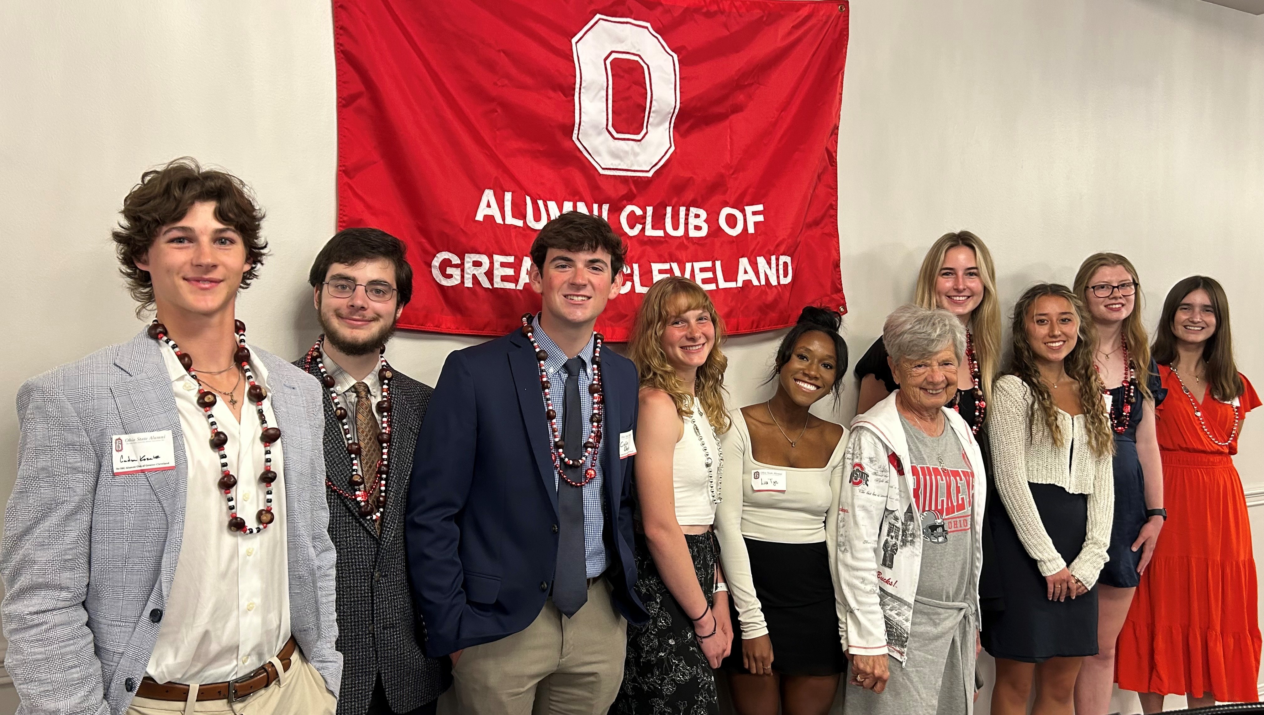 Cleveland Alumni Club and Scholarship winners