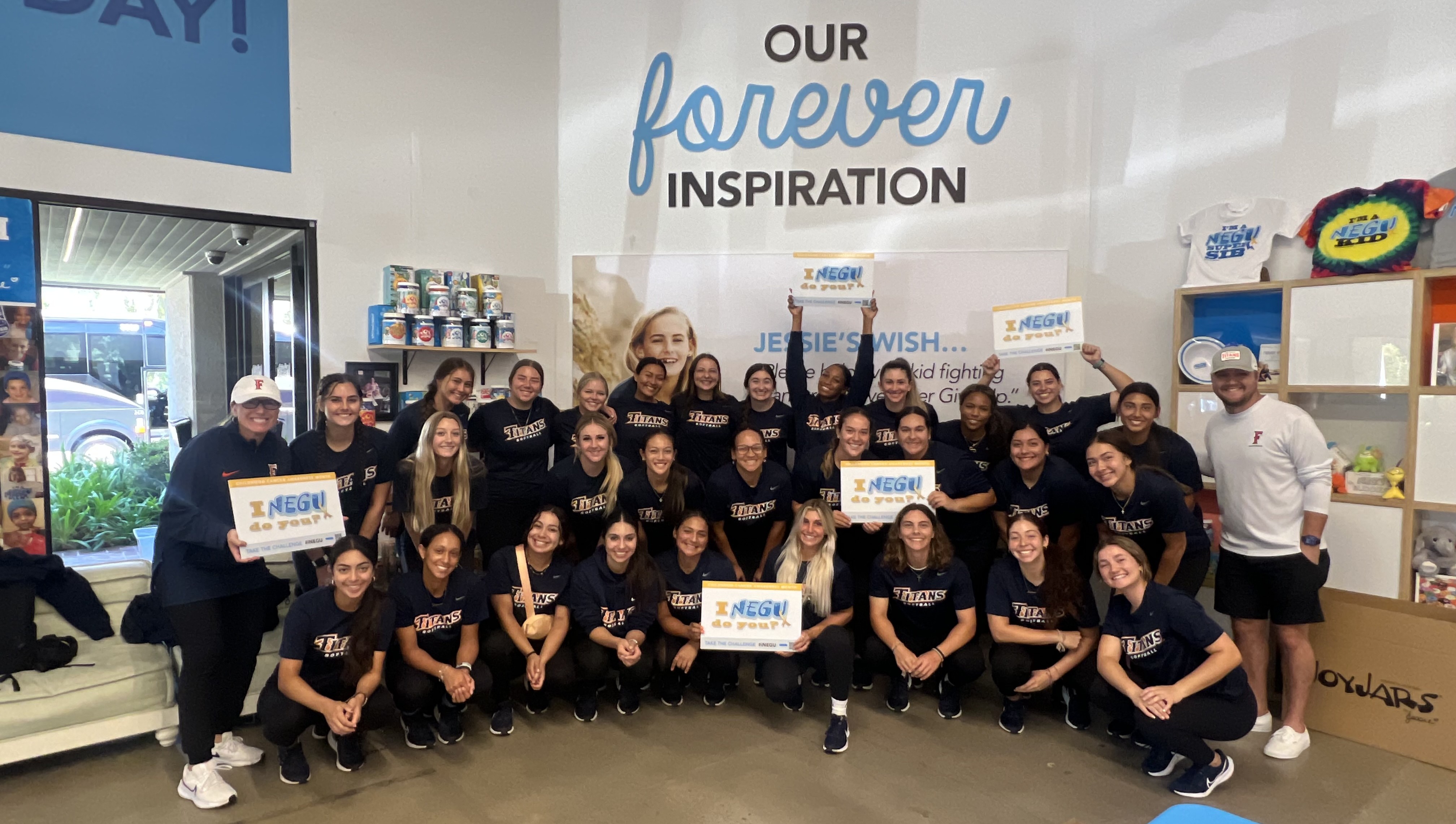 Titan Softball Gives Back