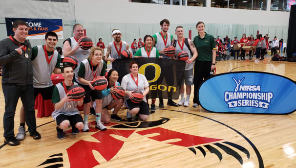 University Of Oregon Uo Unified Basketball Team Nirsa National