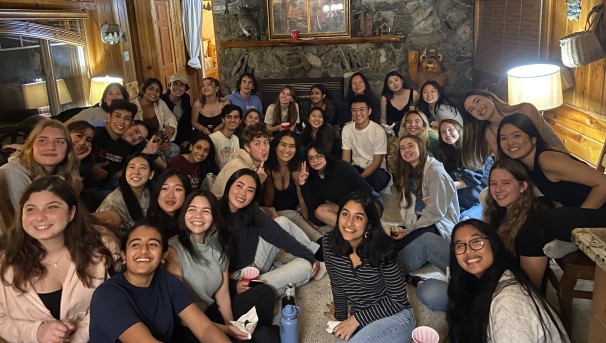 A photo of members of our organization at our Fall 2021 retreat!