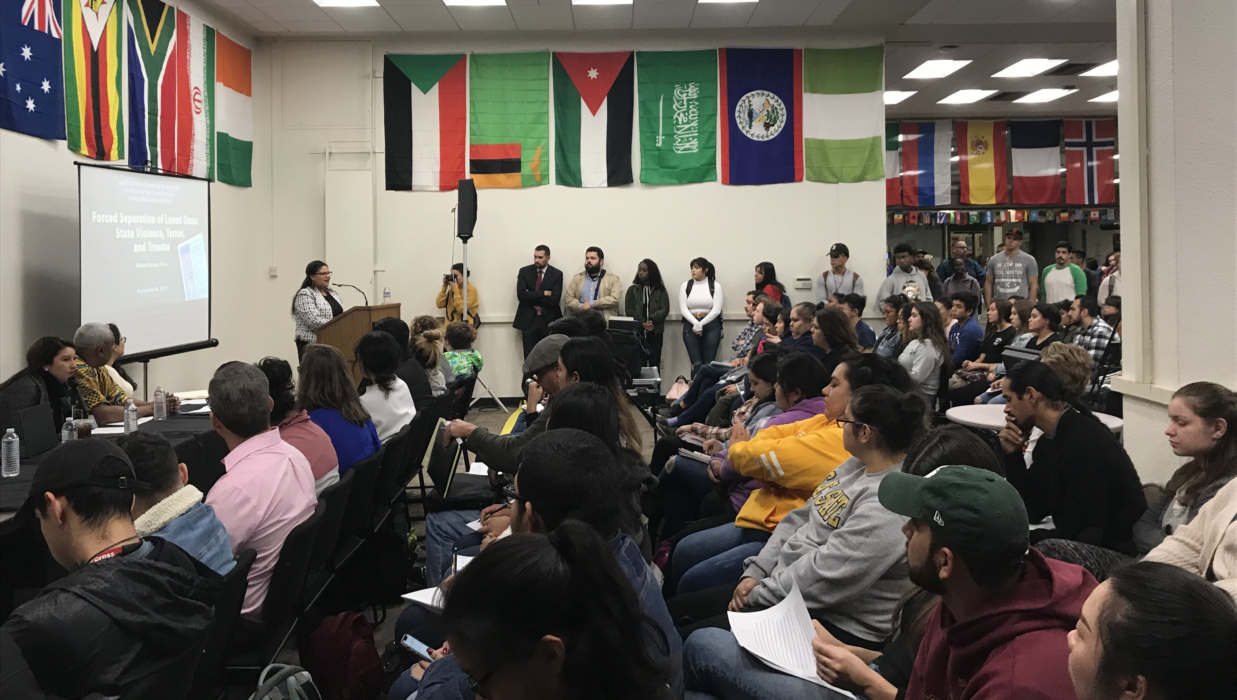 CRISJ Aztlan Underground performs for Indigenous Day