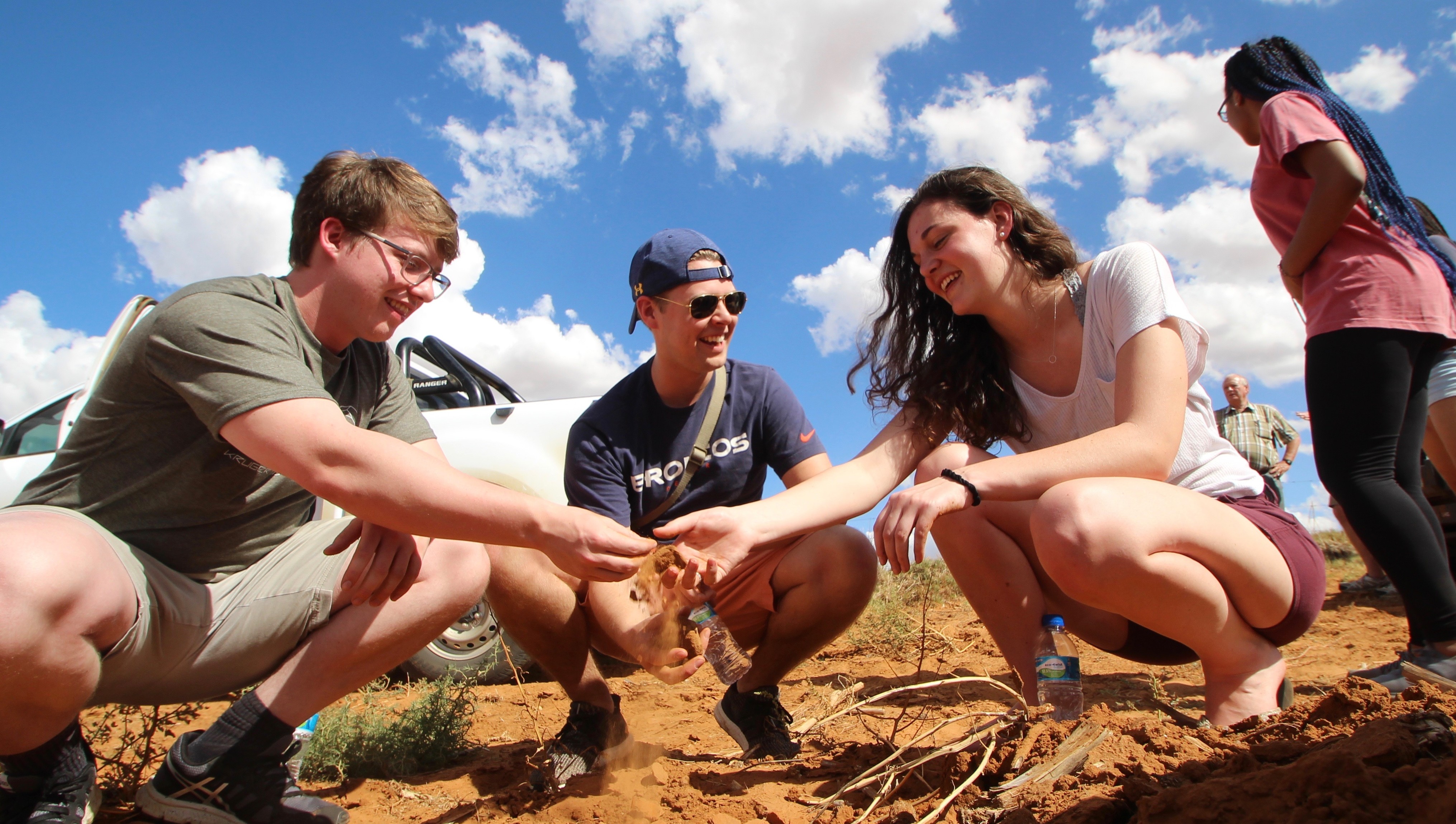 CALS students experiencing agriculture in South Africa