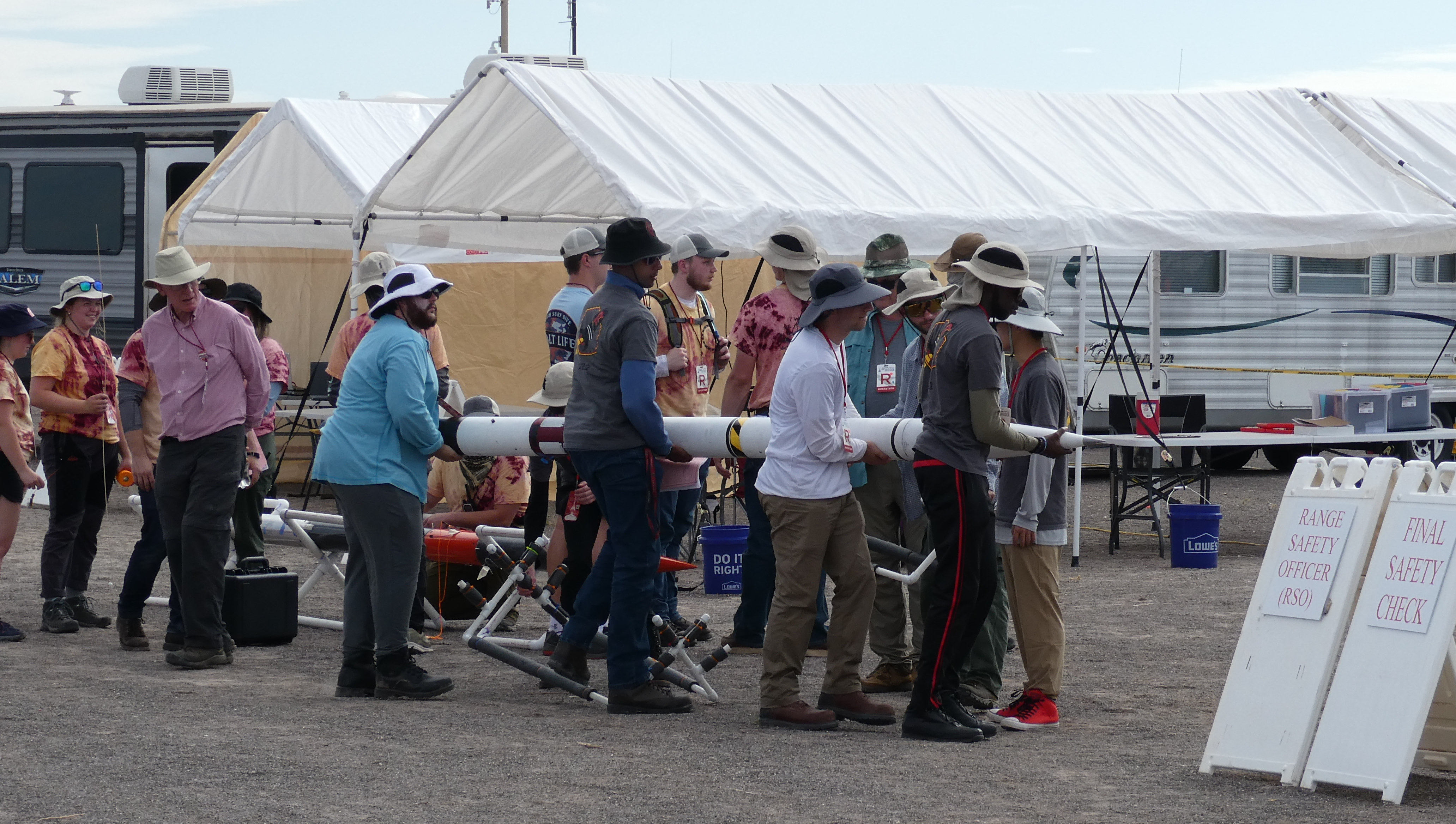 TerpRockets at the Spaceport America Cup 2022