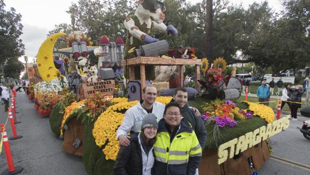 EXTENDED: CPP Rose Float 75th Anniversary Image