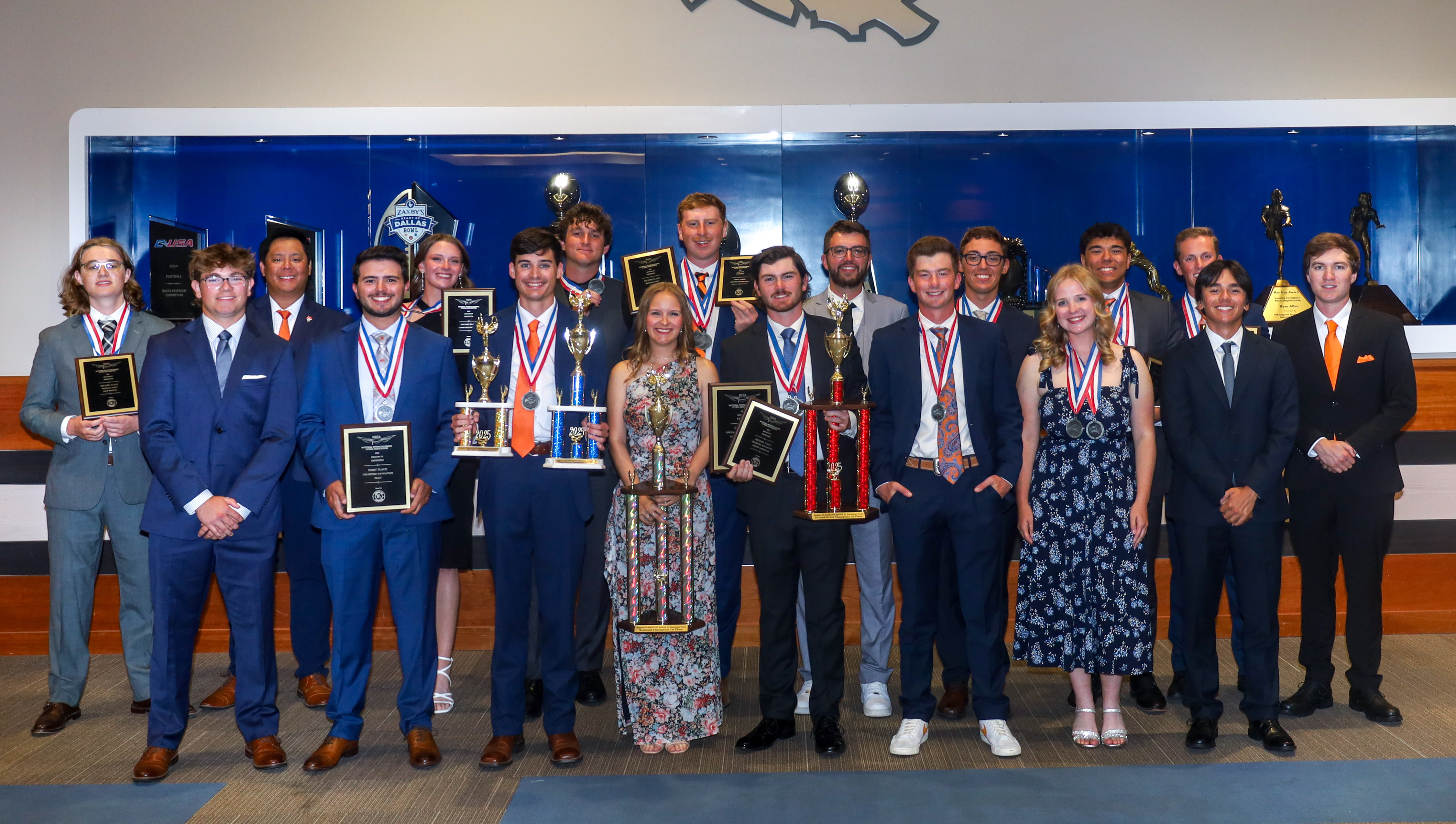The Flying Aggies Flight Team won first place at the 2025 NIFA Regional Competition in Ruston, LA.