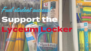 Support the Lyceum Locker