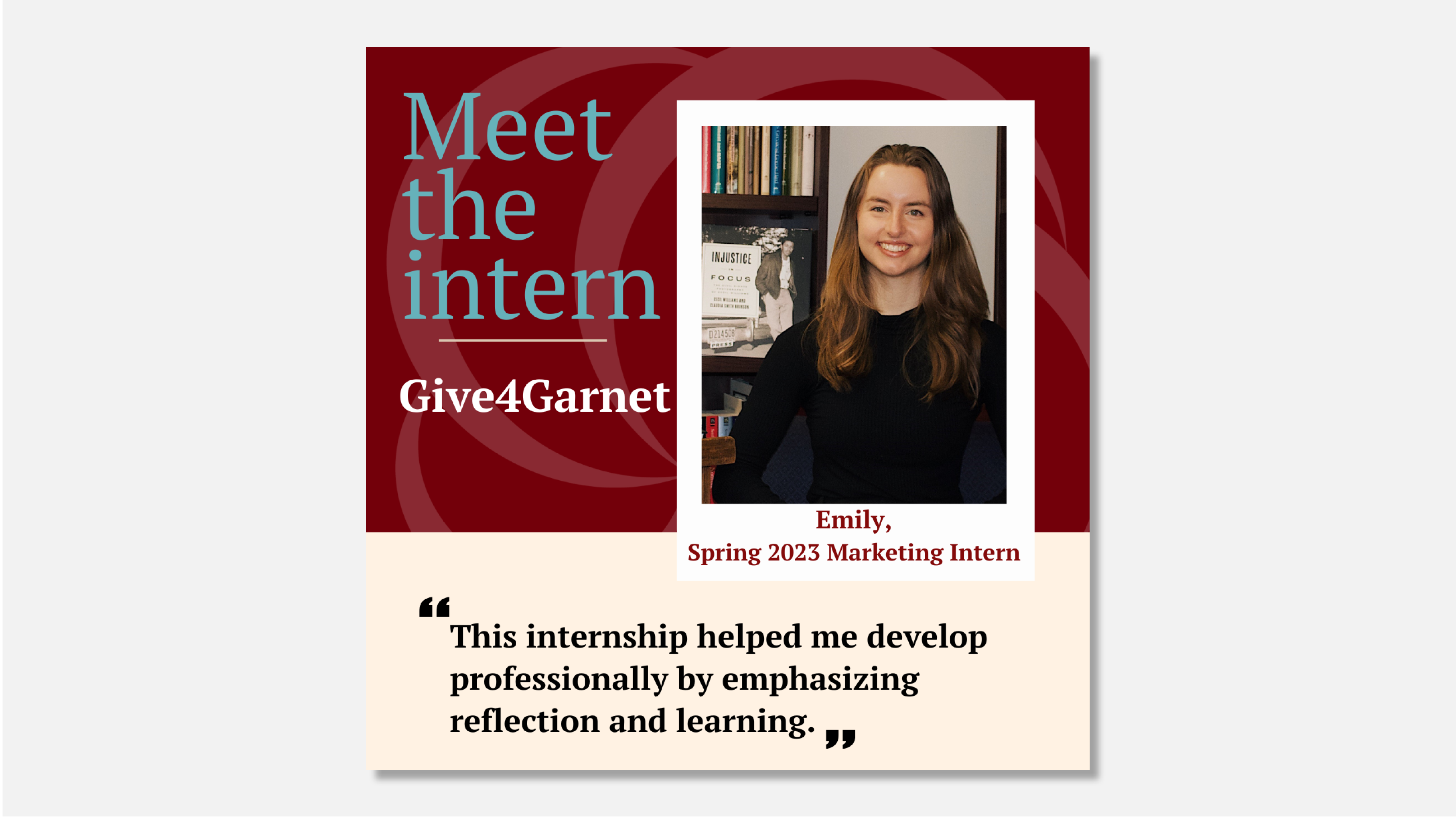 Meet the Intern: Emily