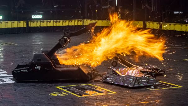 Support Combat Robotics at Berkeley on Discovery's BattleBots! Image