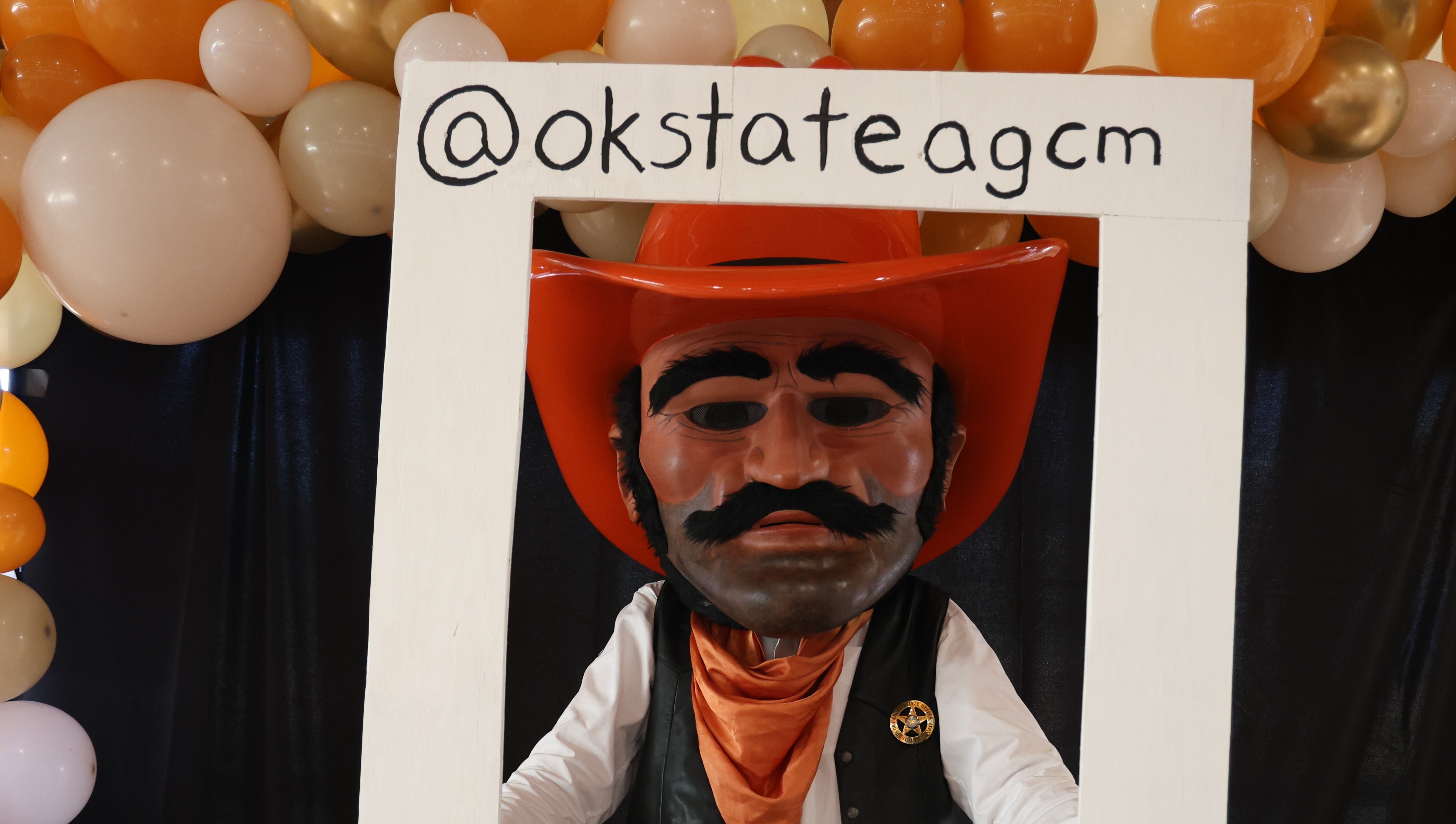 Pistel Pete supports #OkStateAGCM!
