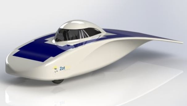 2024 UCI Solar Car Engineering Image