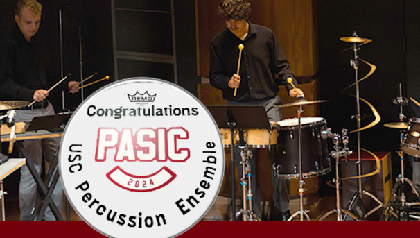 Congratulations USC Percussion-PASIC 2024