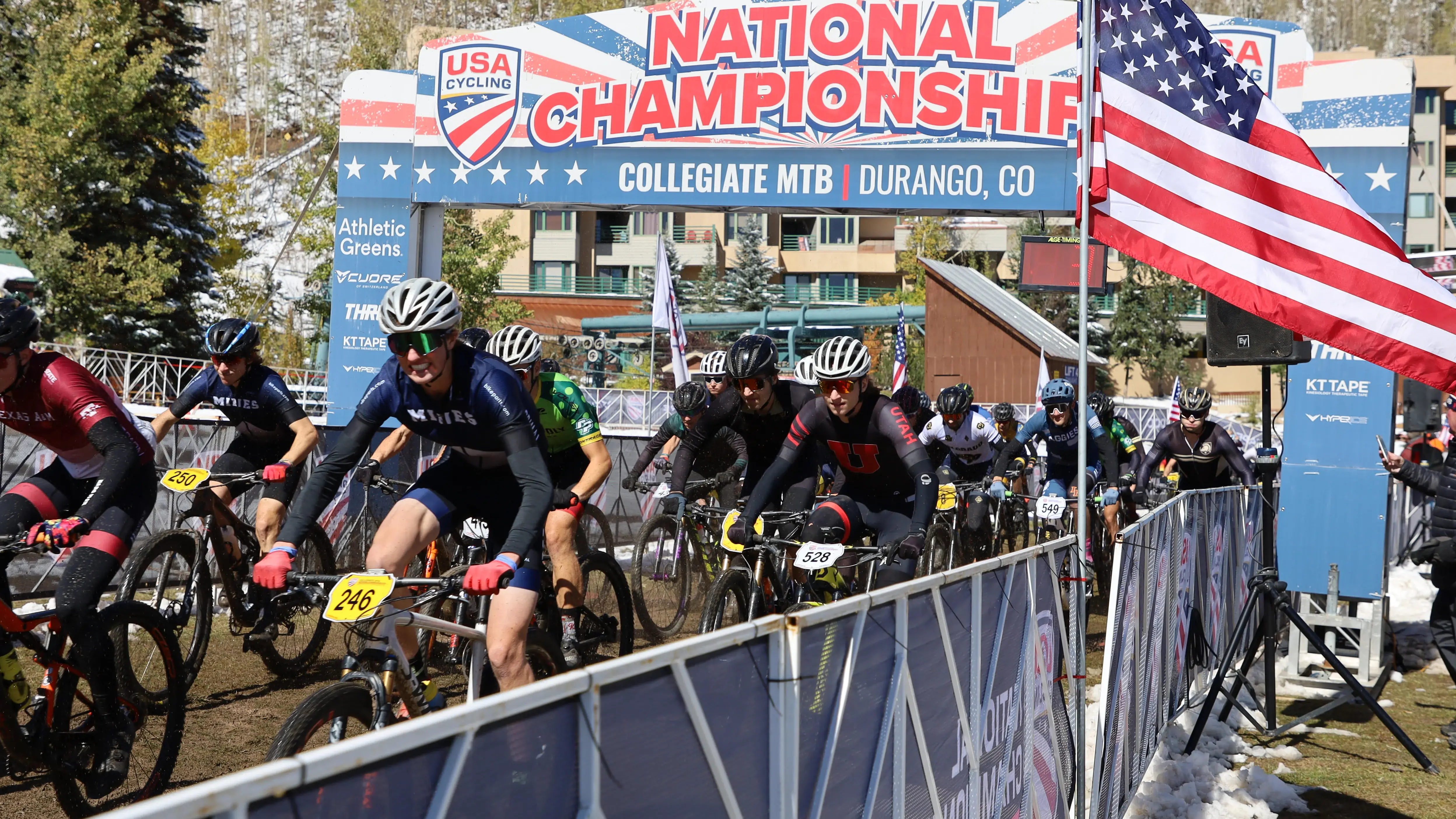 Start of the 2021 Collegiate National Championships