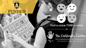 Find a Voice | FUND a Voice, at The Children's Center