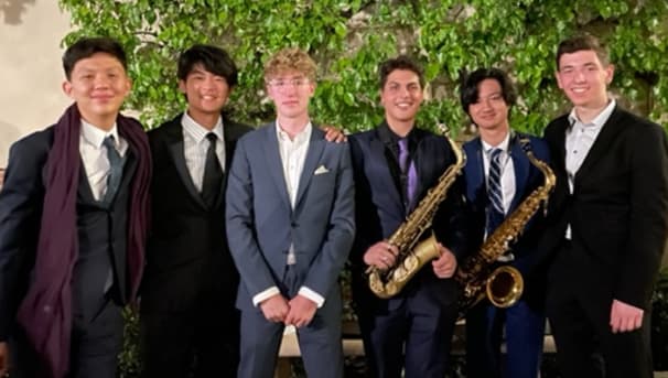 Harvard Westlake Jazz Band Outreach Performers Club Fundraiser Image